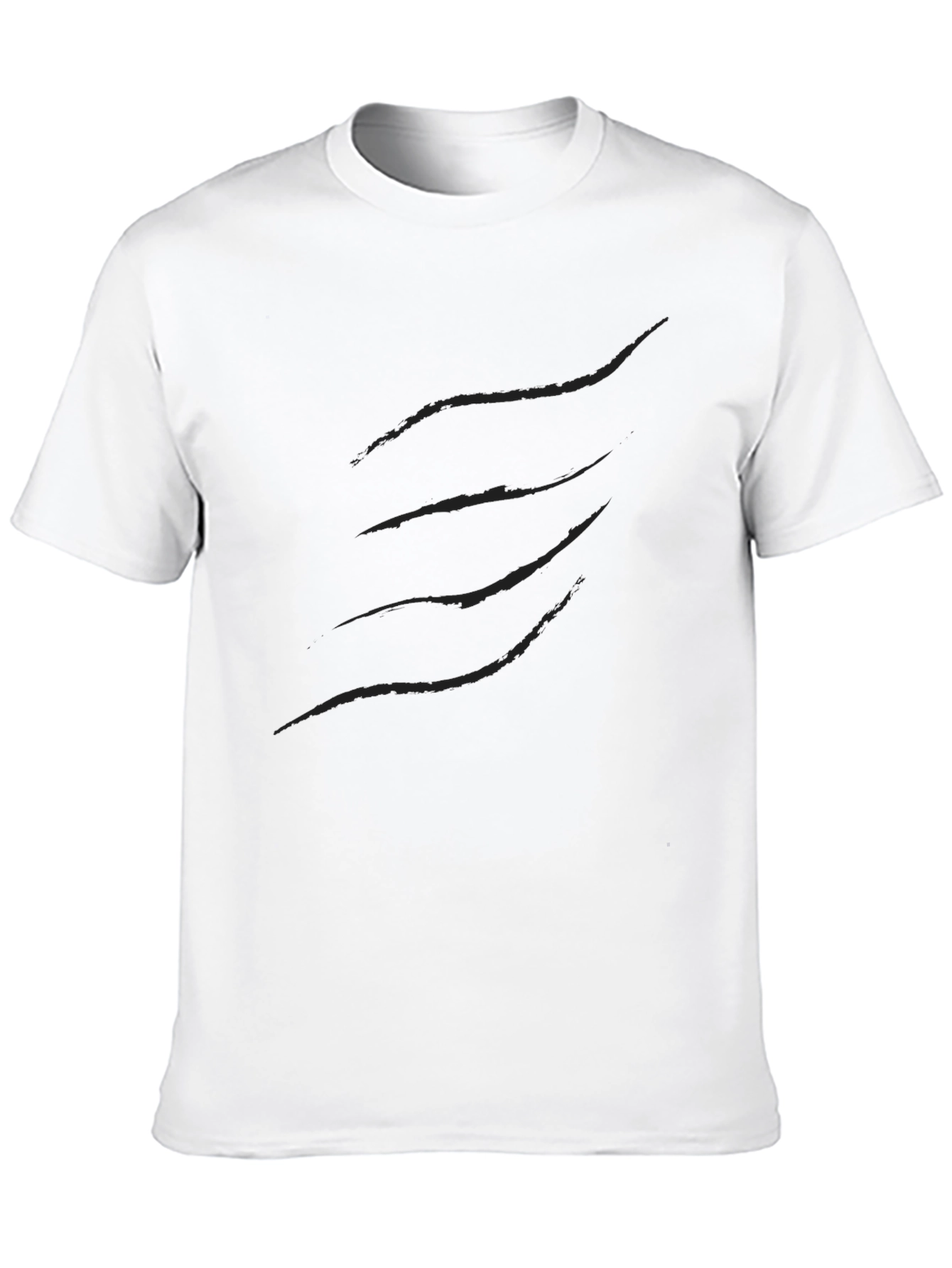 Mens Black Claw Graphic T-Shirt