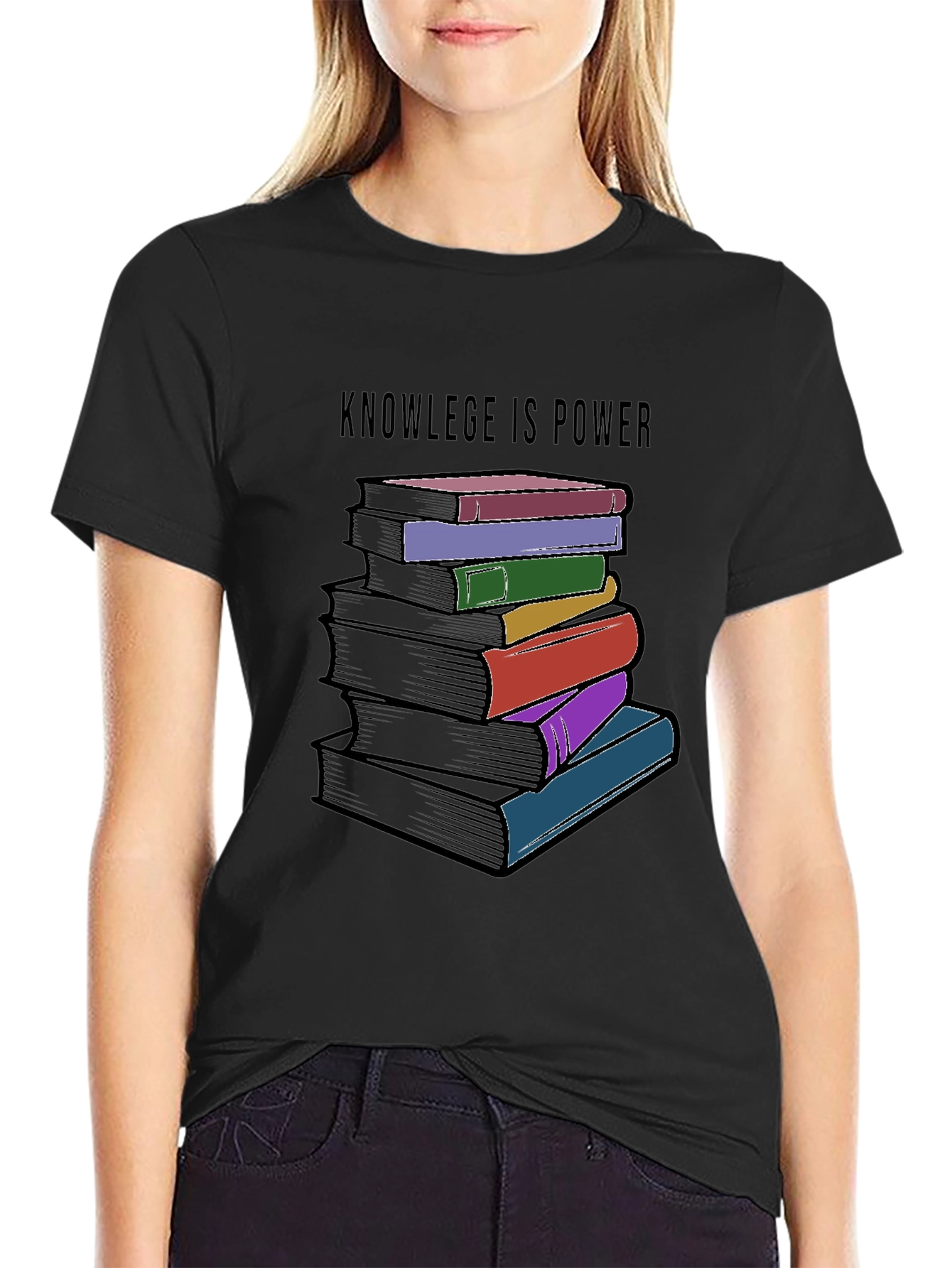 Knowledge is Power Graphic T-Shirt