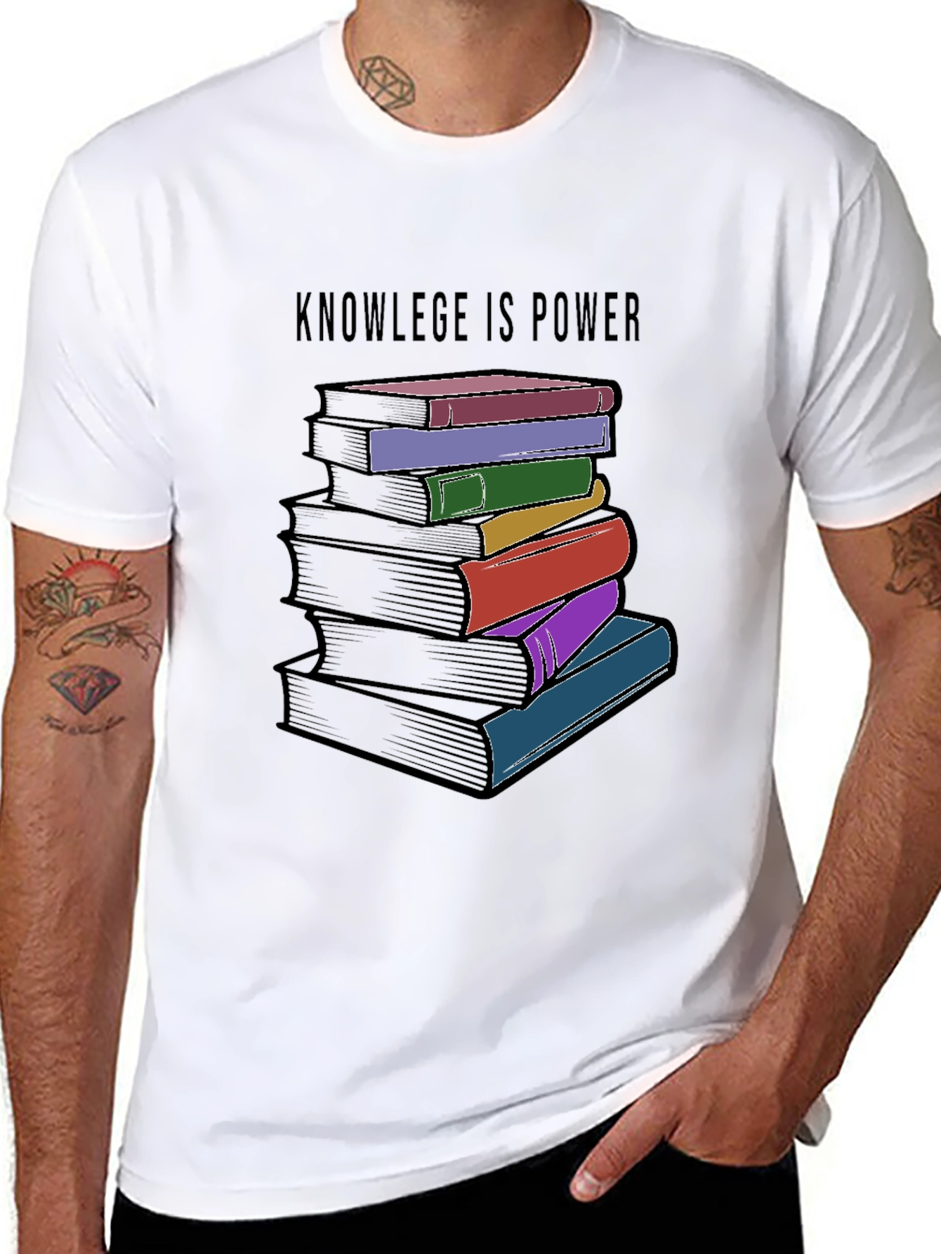 Knowledge is Power Graphic T-Shirt