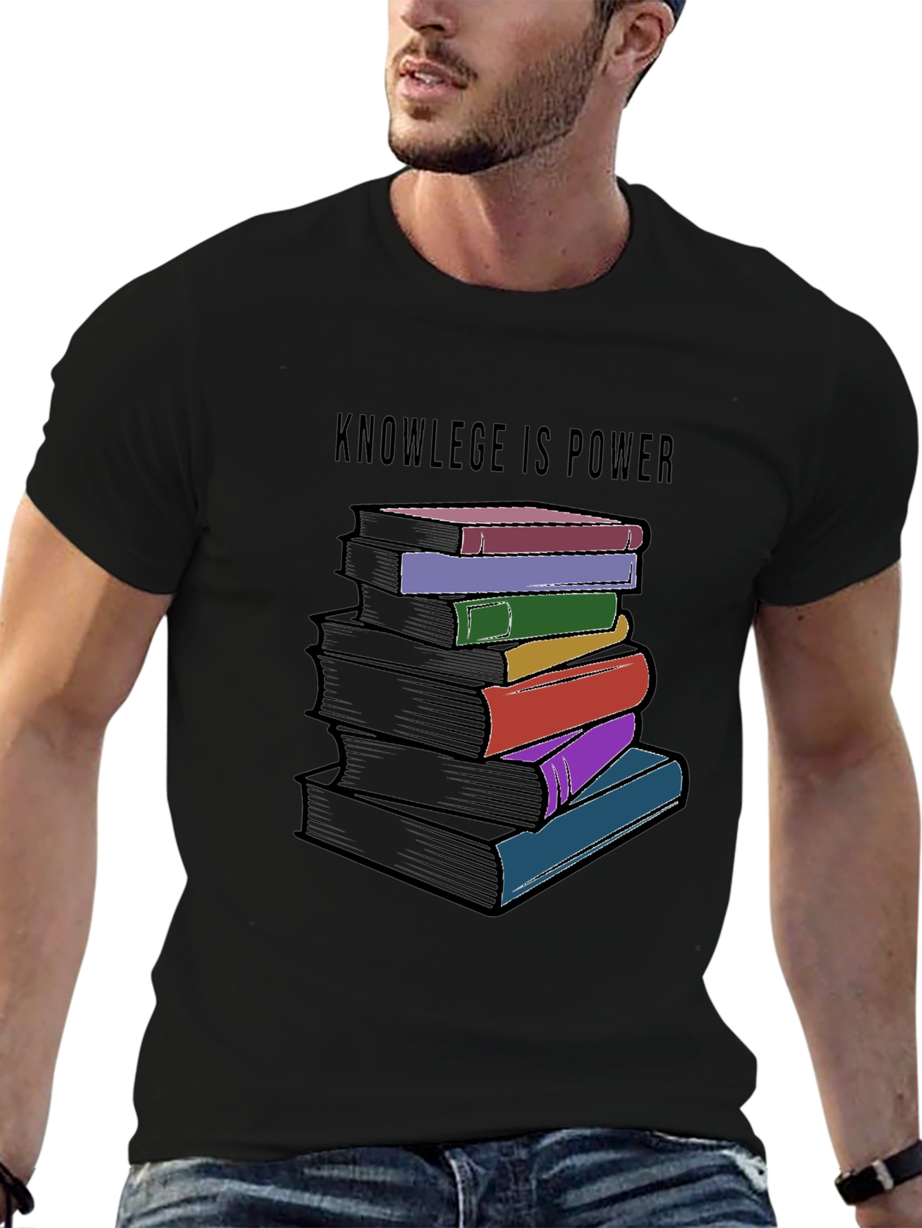 Knowledge is Power Graphic T-Shirt