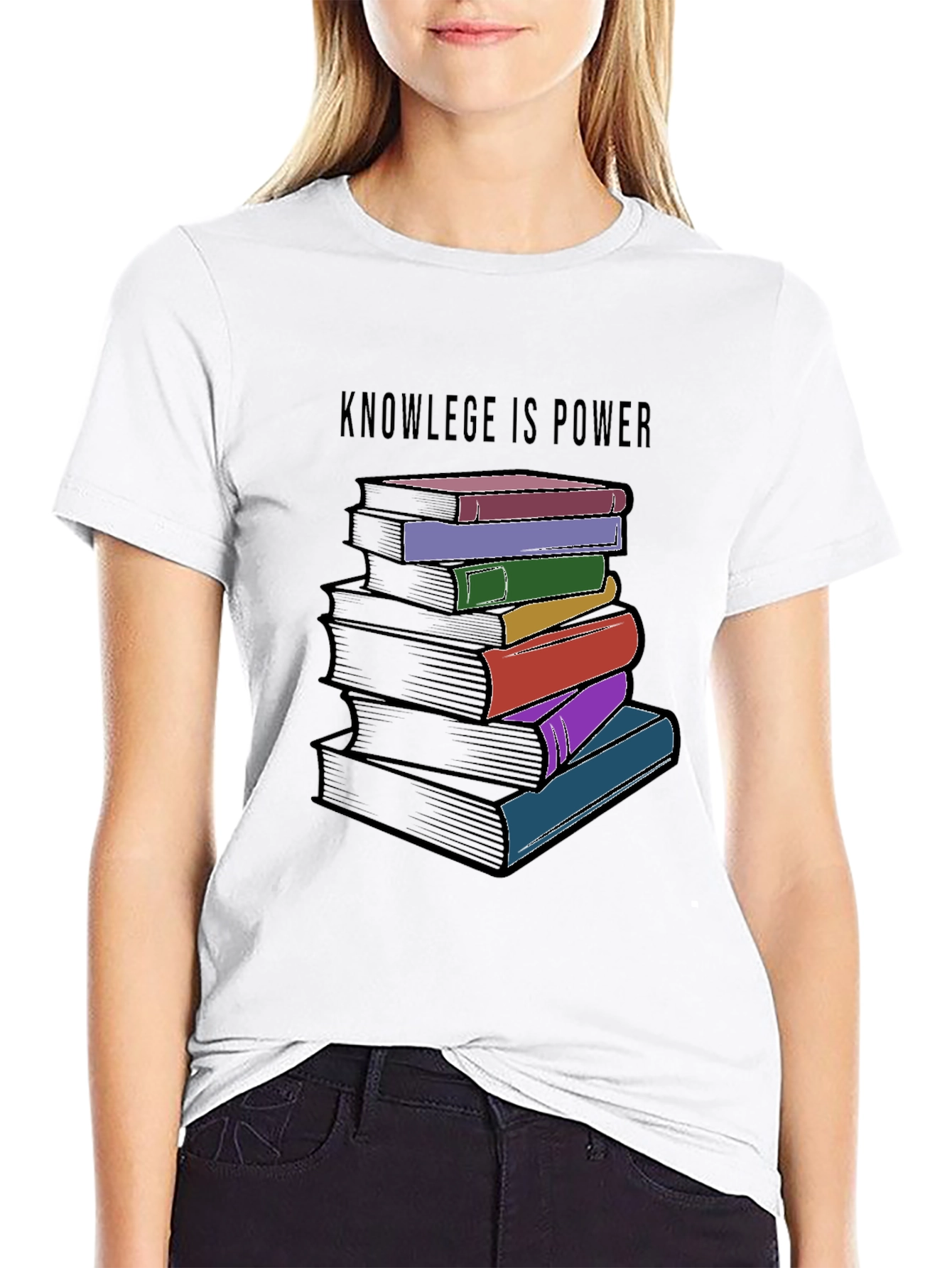 Knowledge is Power Graphic T-Shirt