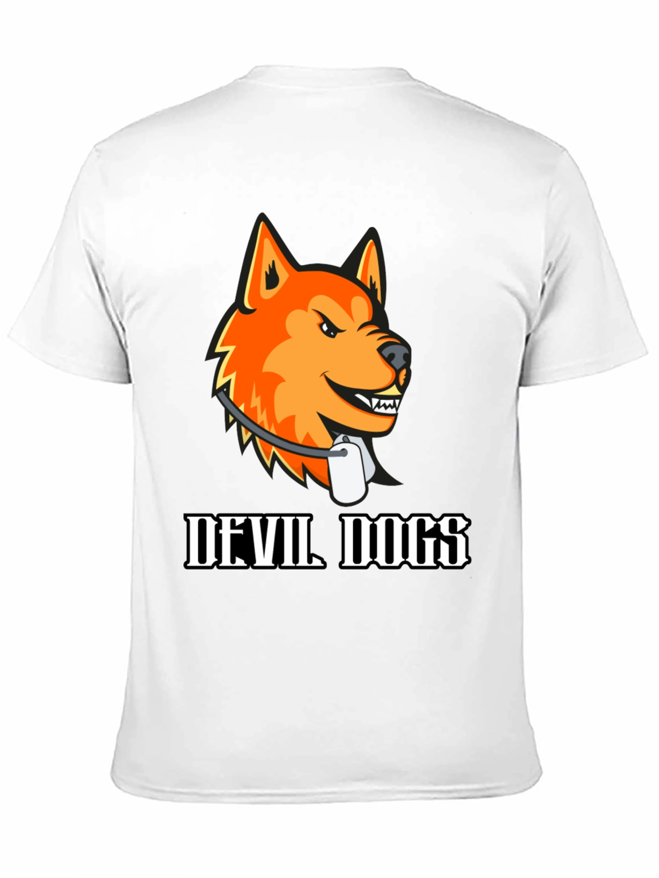 Devil Dogs Graphic Tee - Bold Animal Print Shirt