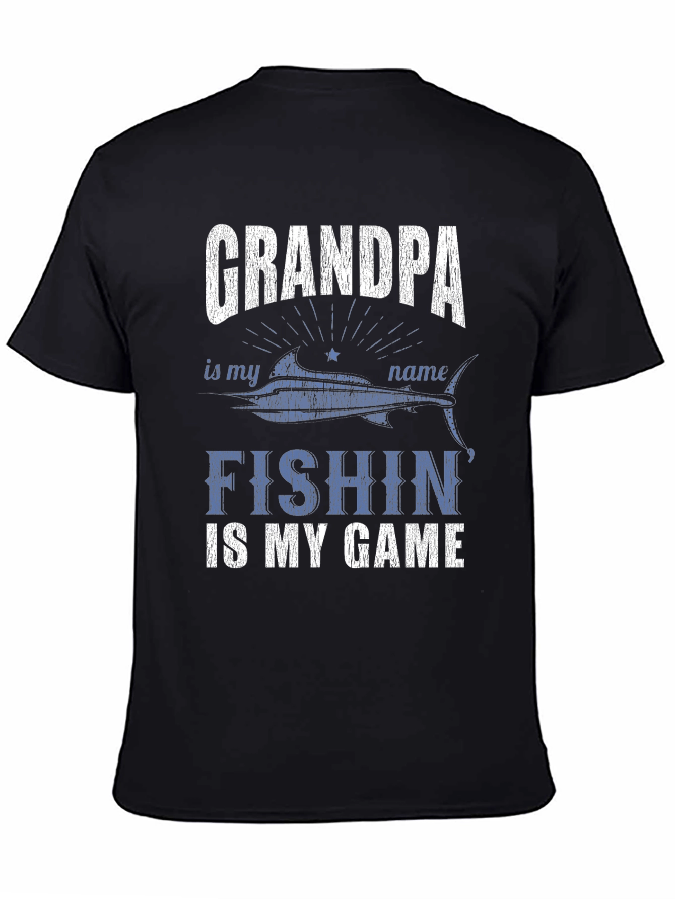 Grandpa Fishin Game T-Shirt