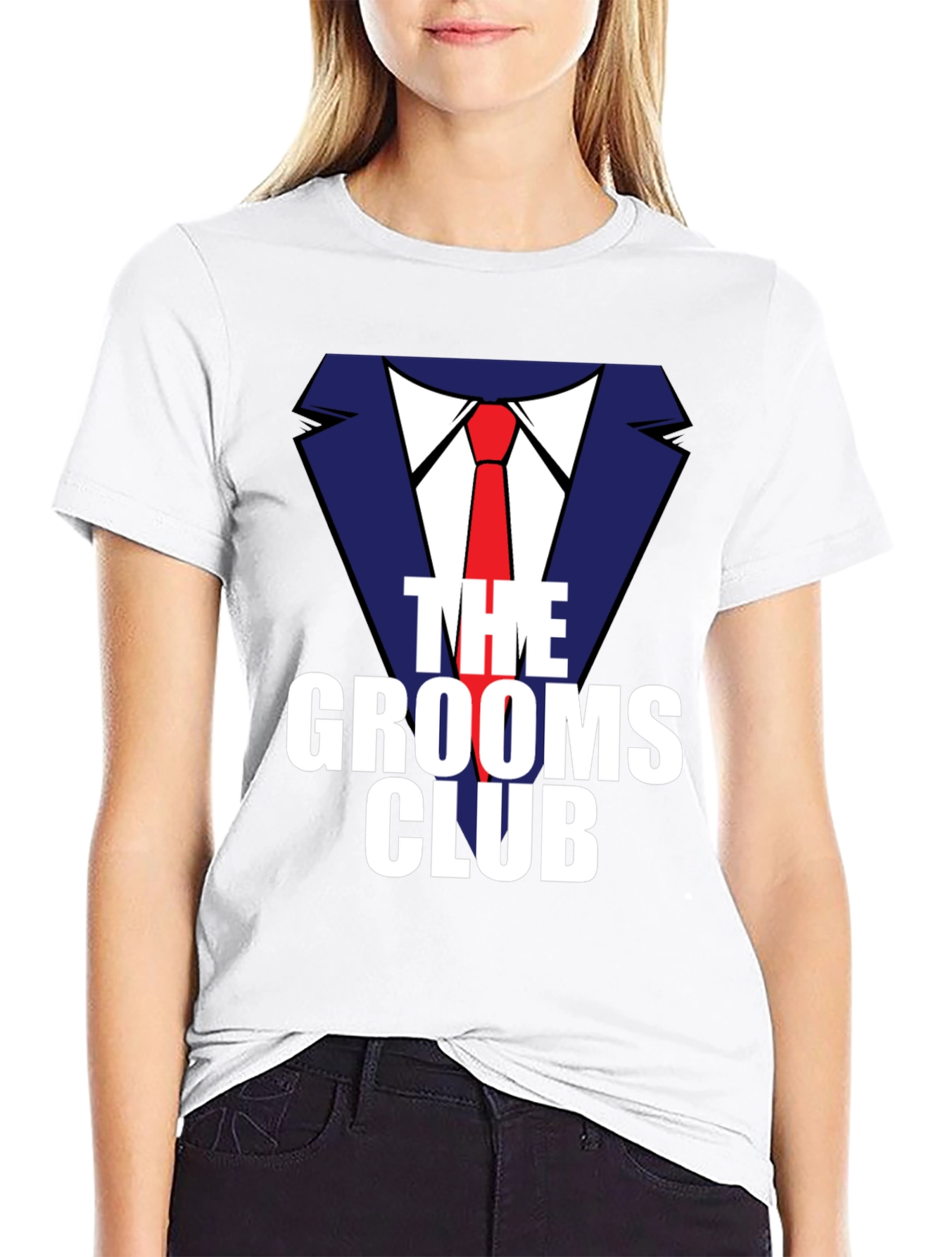 Grooms Club Graphic Tee - Bachelor Party T-Shirt