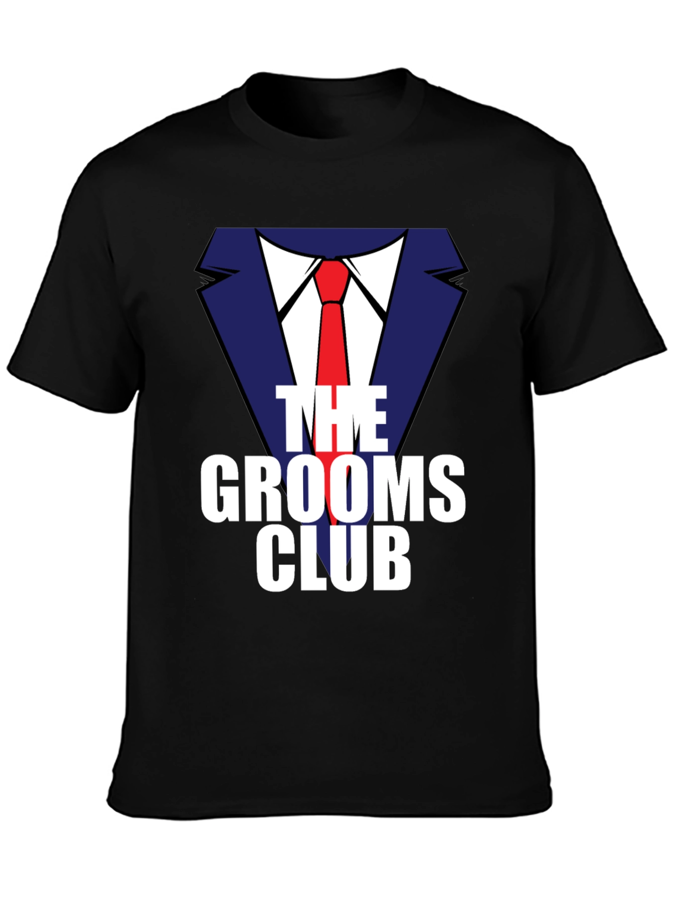 Grooms Club Graphic Tee - Bachelor Party T-Shirt