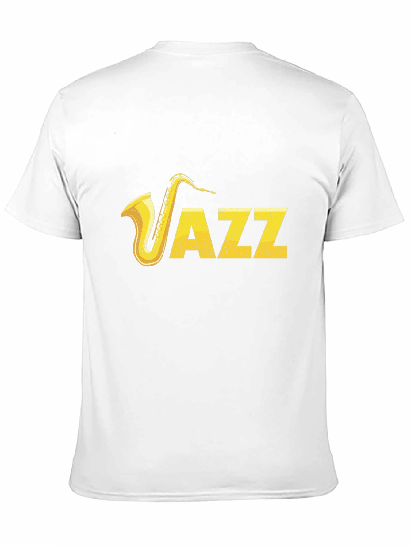 Jazz Saxophone Black T-Shirt - Music Lover Tee