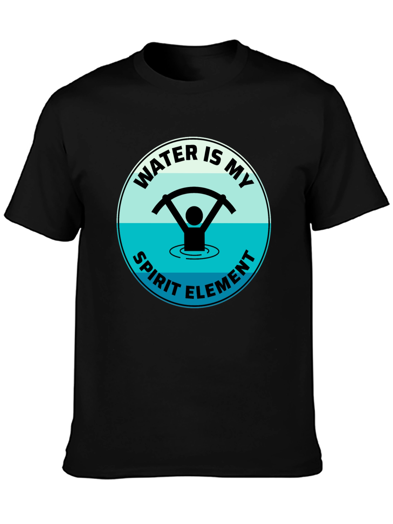 Water Is My Spirit Element T-Shirt