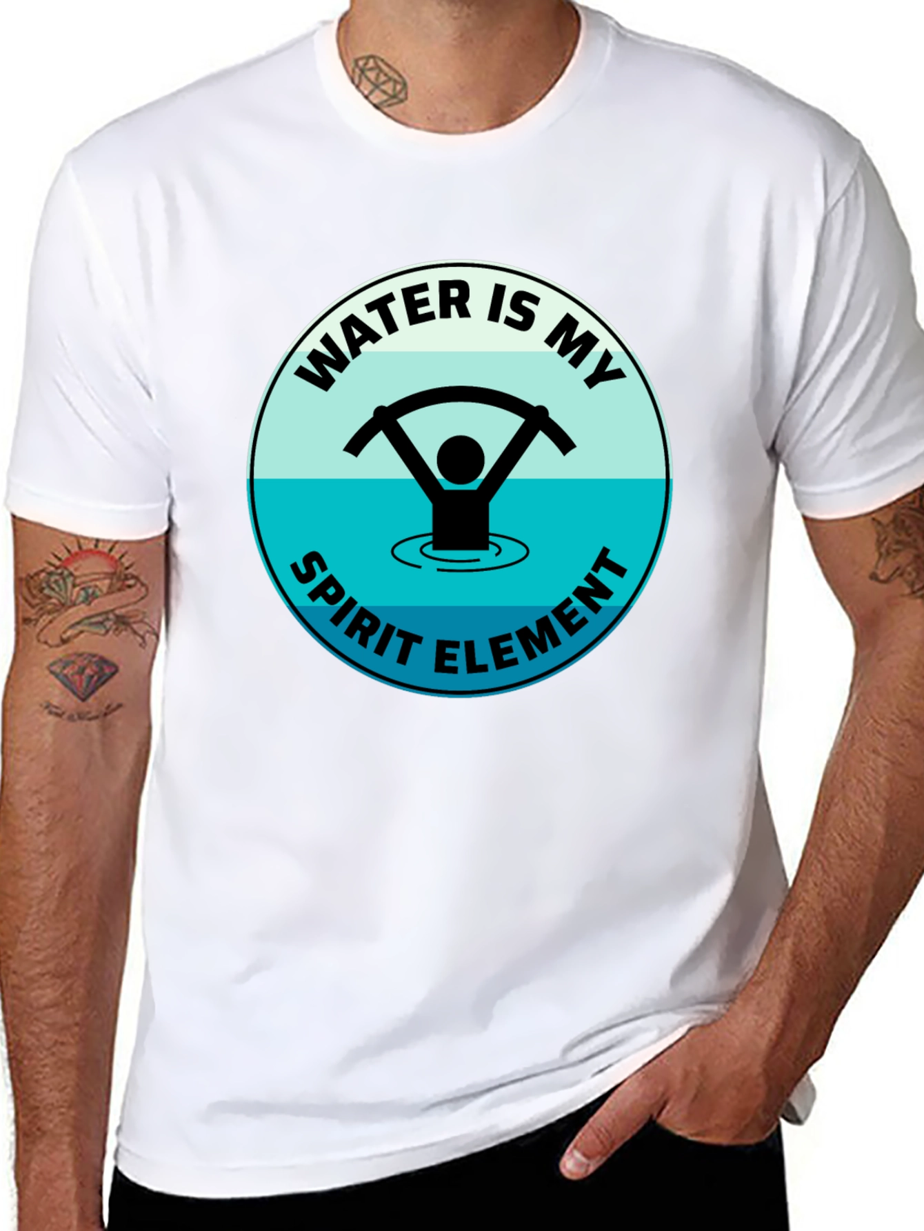 Water Is My Spirit Element T-Shirt