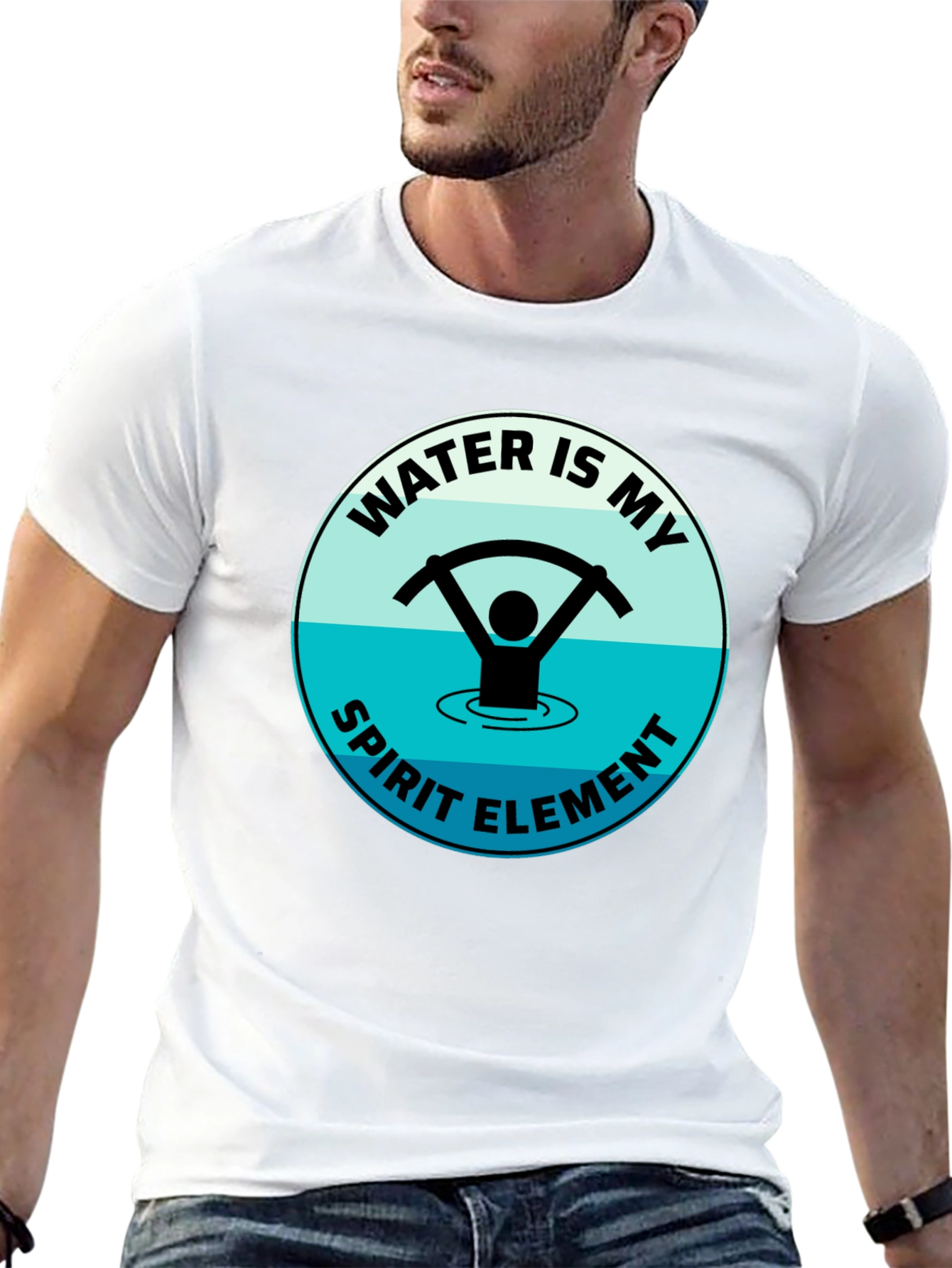 Water Is My Spirit Element T-Shirt