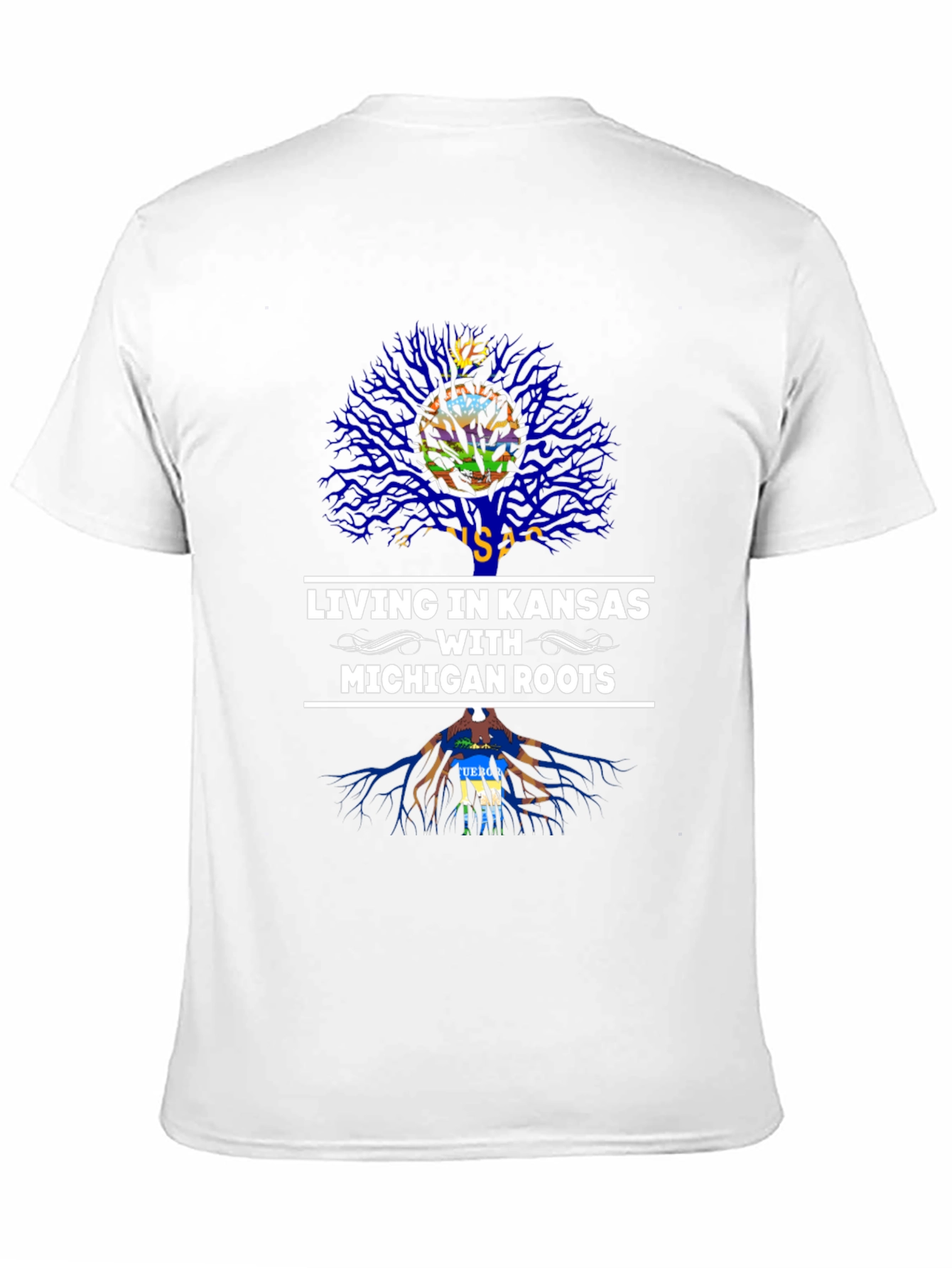 Kansas Living Michigan Roots Graphic Tee