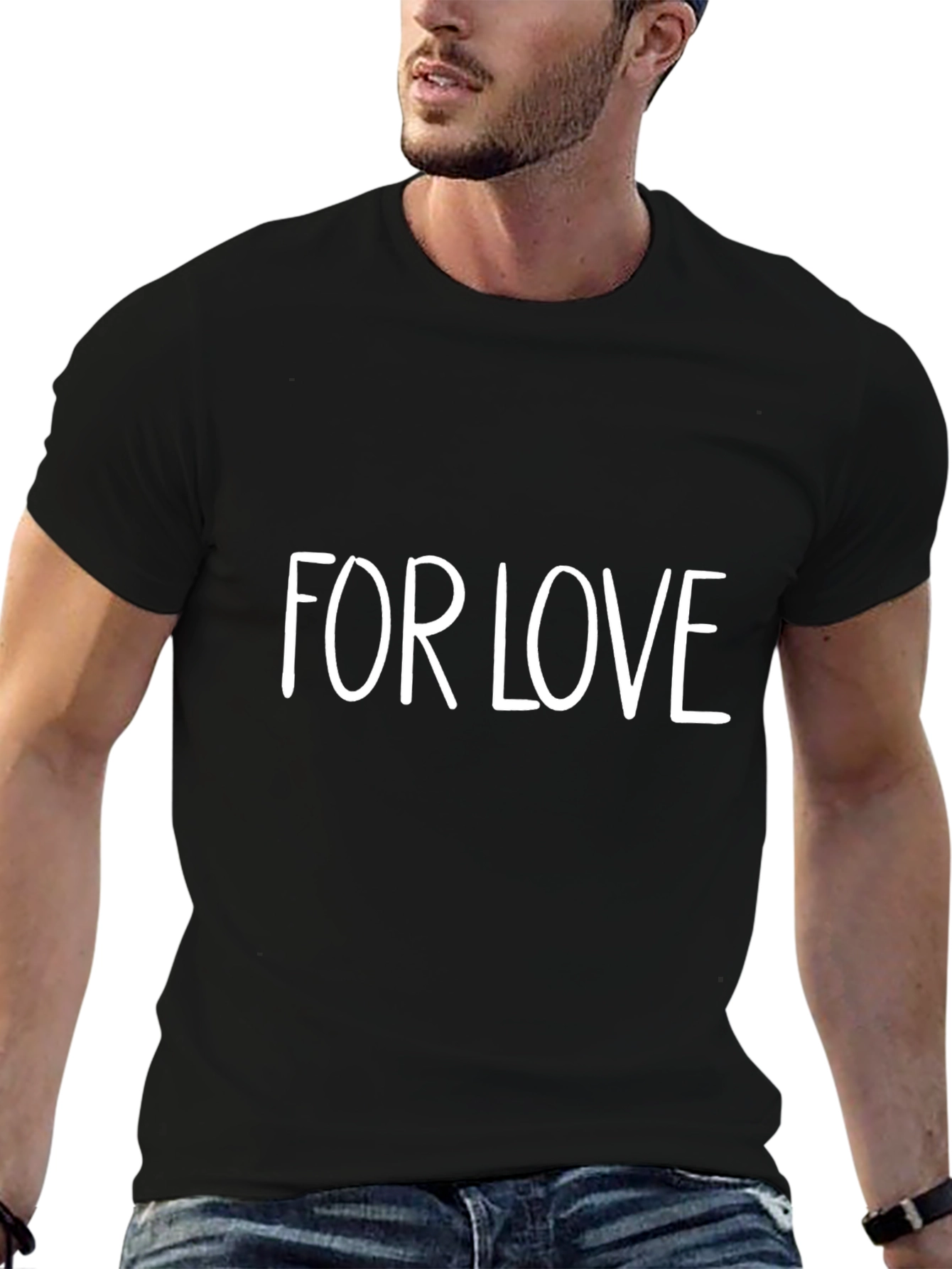 For Love Graphic Tee - Casual Style