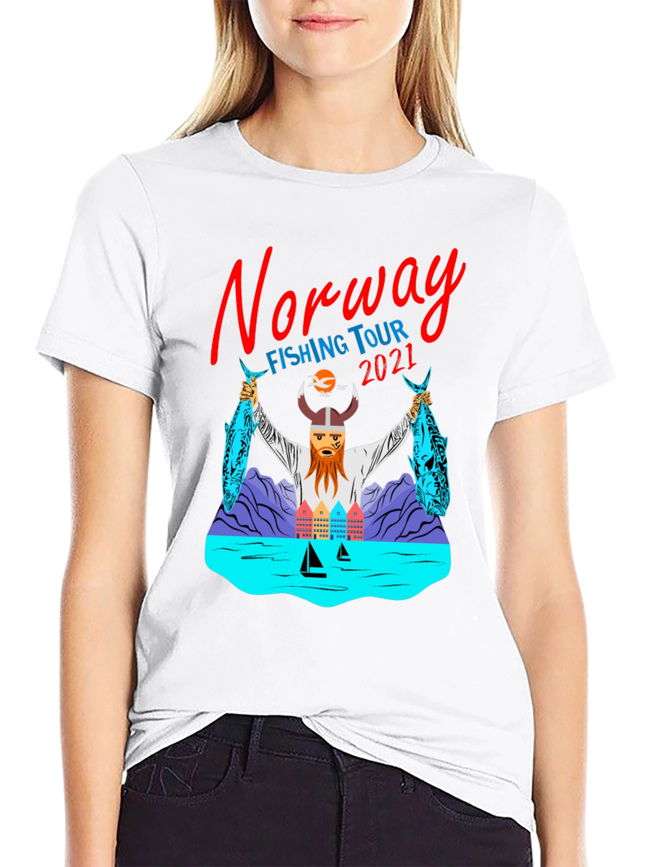 Norway Fishing Tour 2021 Graphic T-Shirt