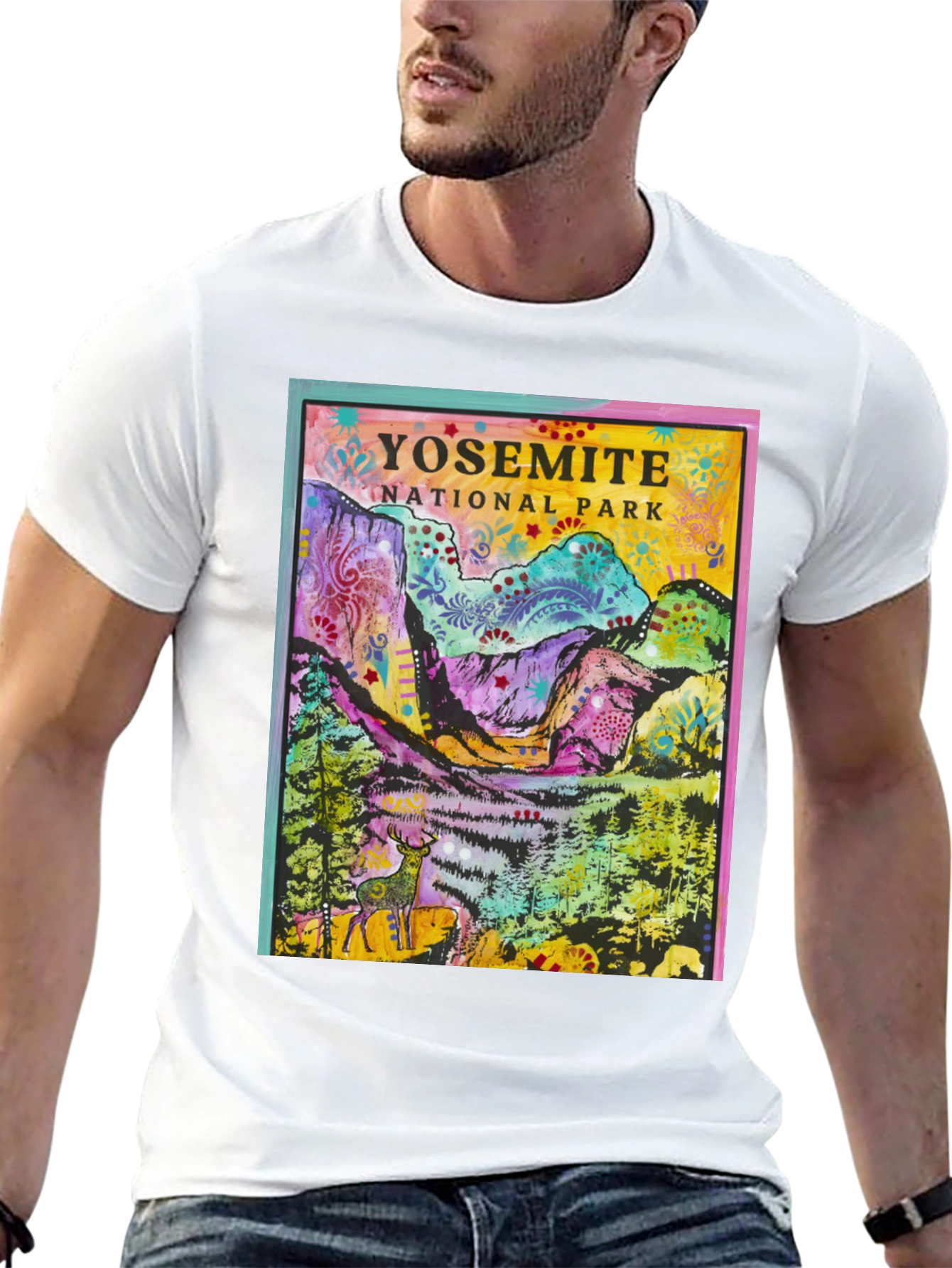 Yosemite National Park Graphic Tee