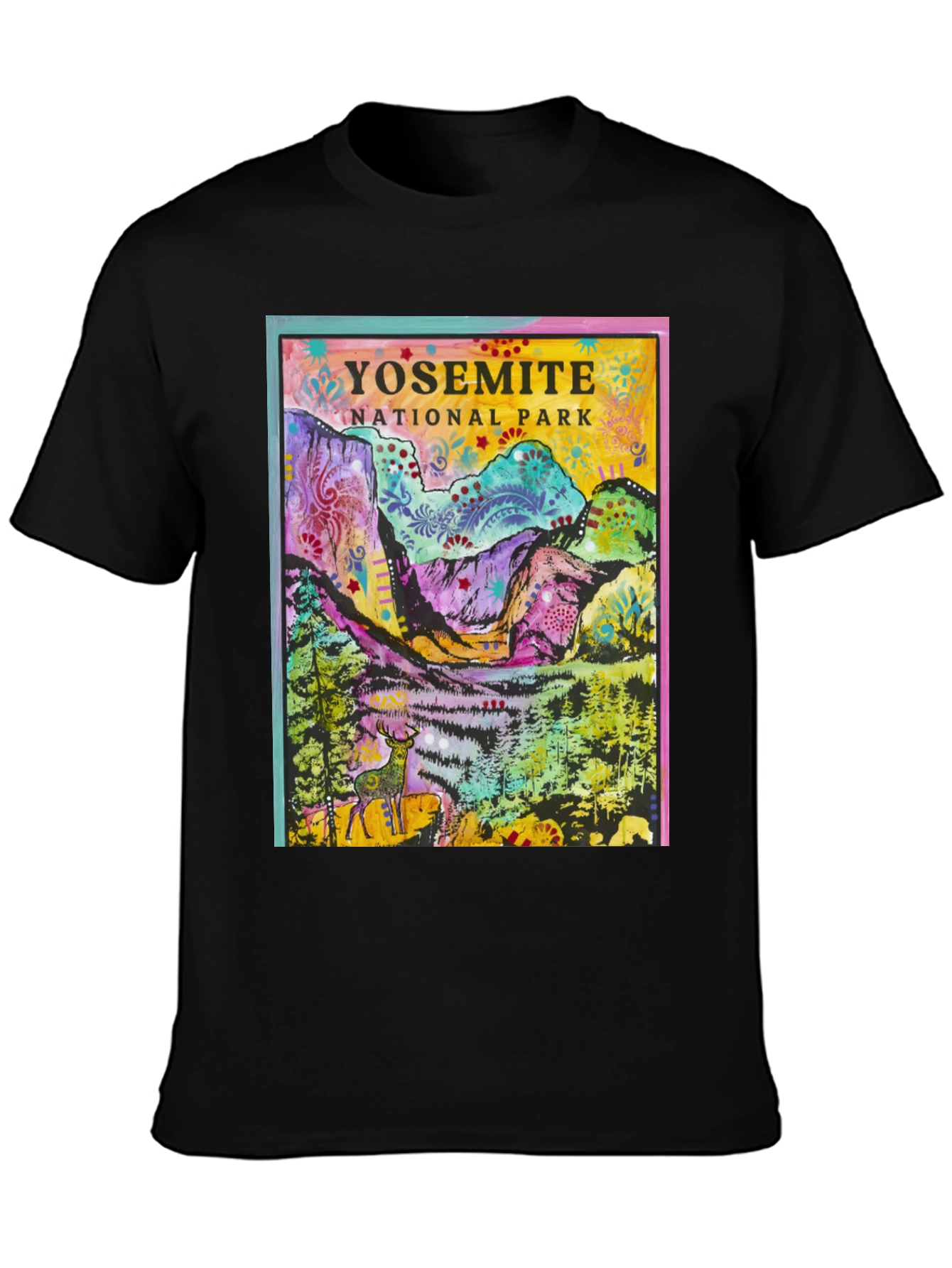 Yosemite National Park Graphic Tee