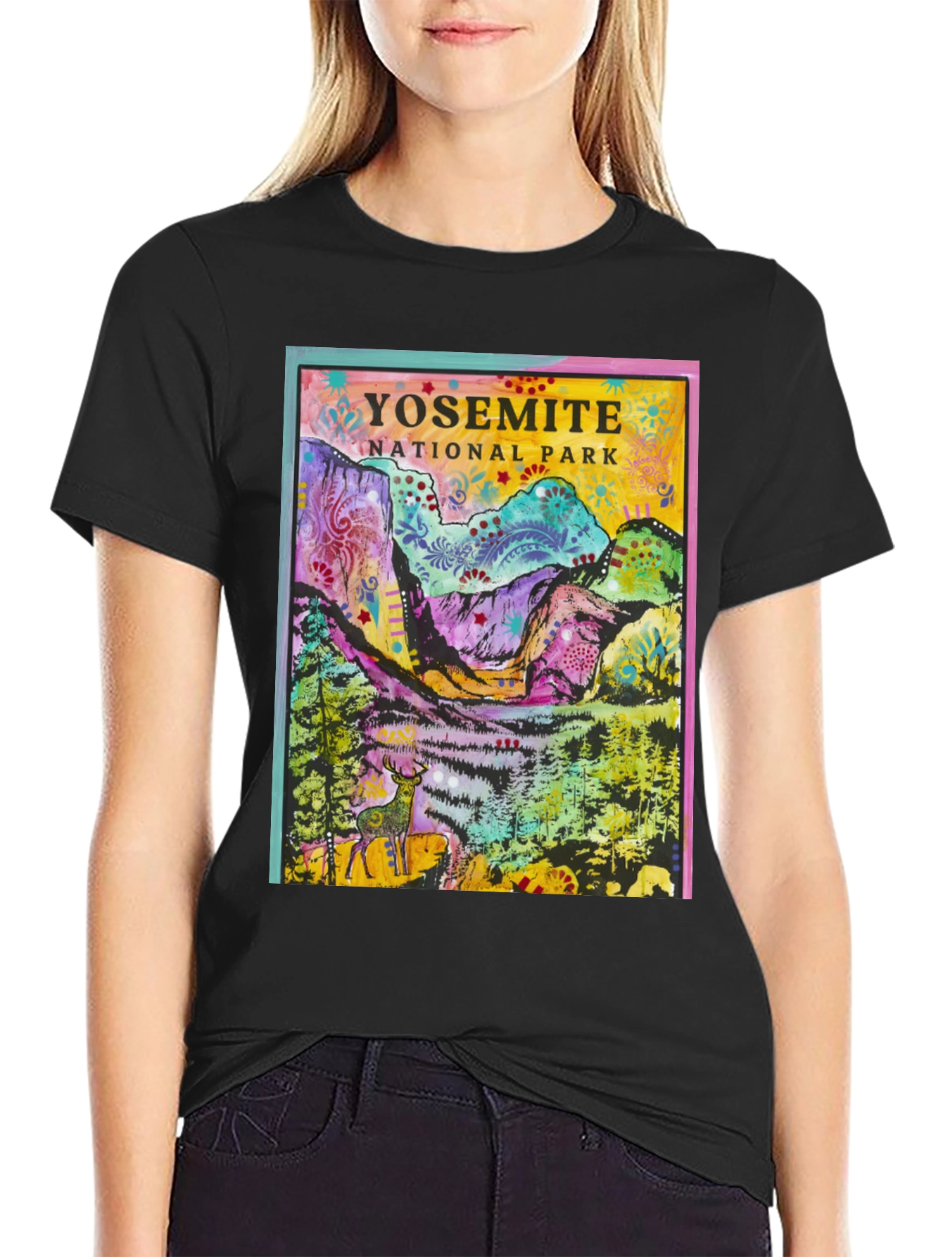 Yosemite National Park Graphic Tee