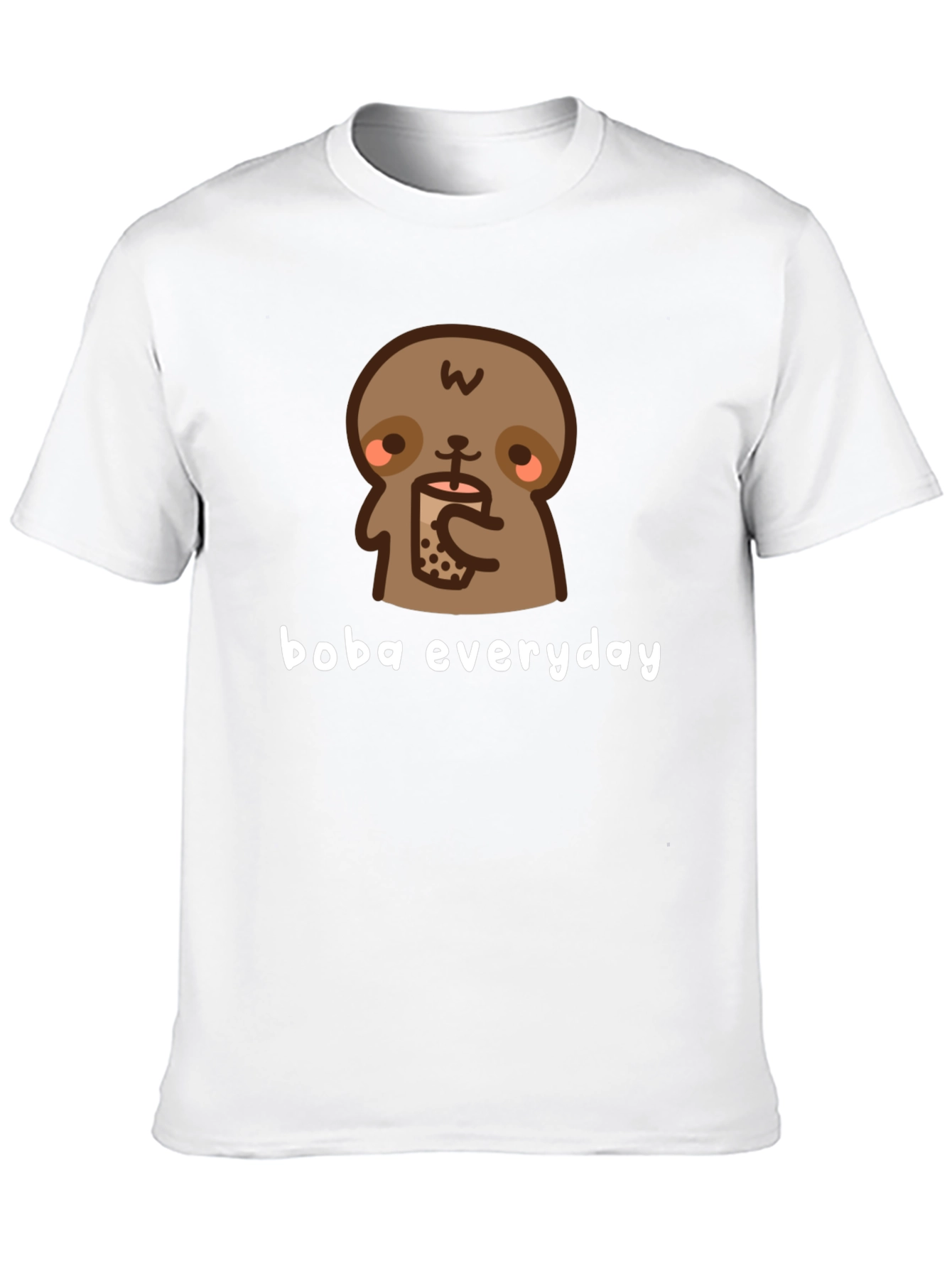 Sloth Boba Everyday T-Shirt