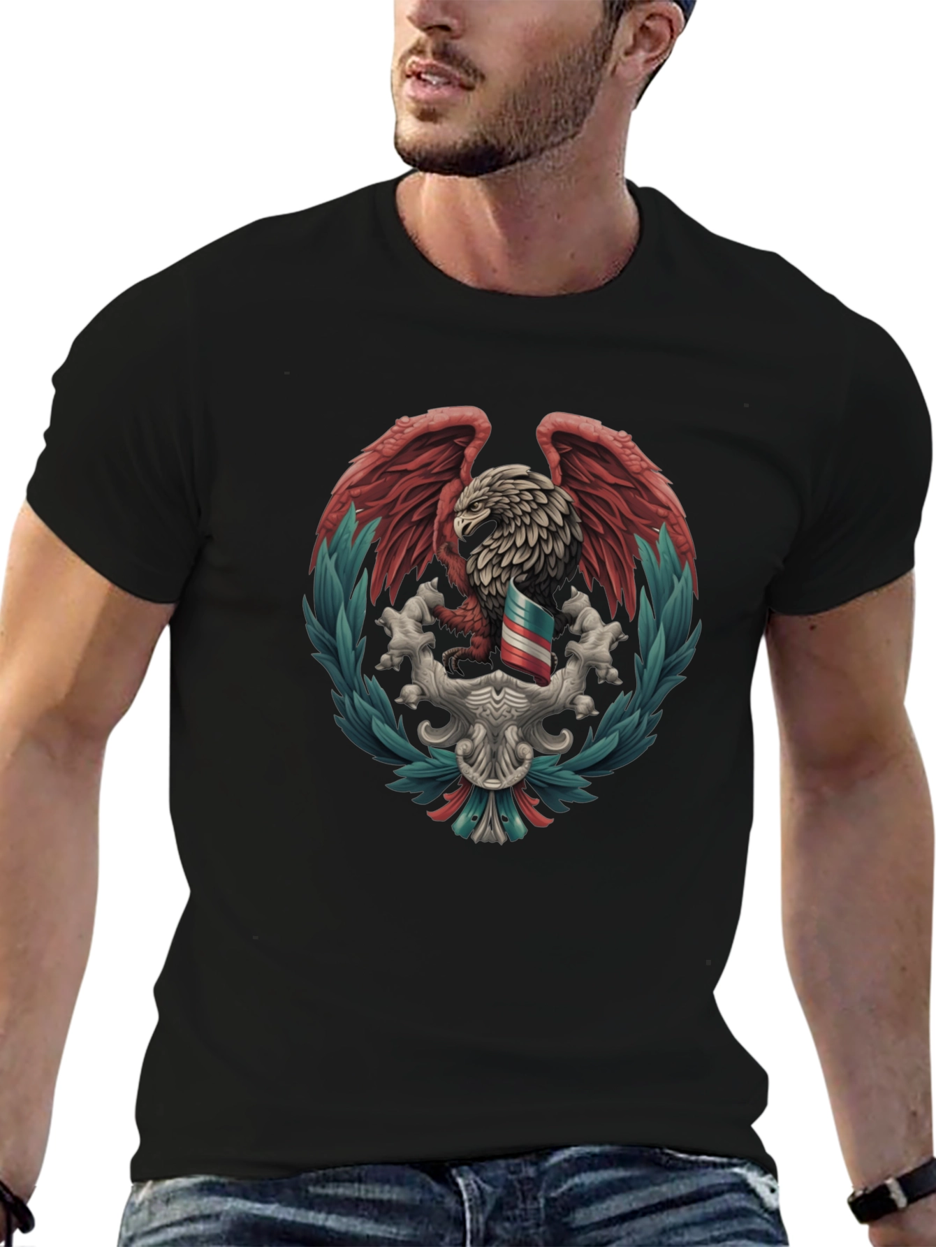 Mexican Eagle Crest T-Shirt