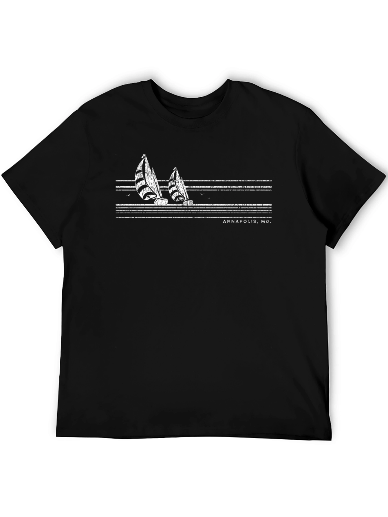 Annapolis Sailboat T-Shirt - Nautical Design