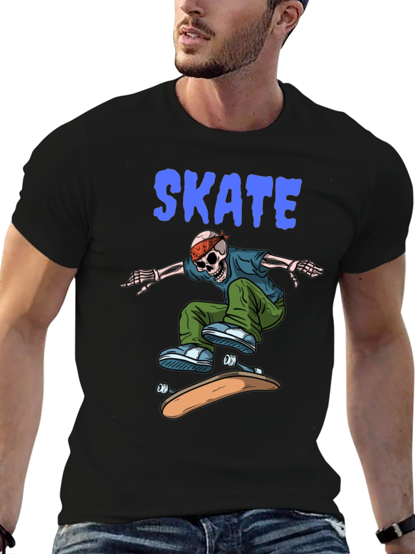 Skate Skeleton T-Shirt