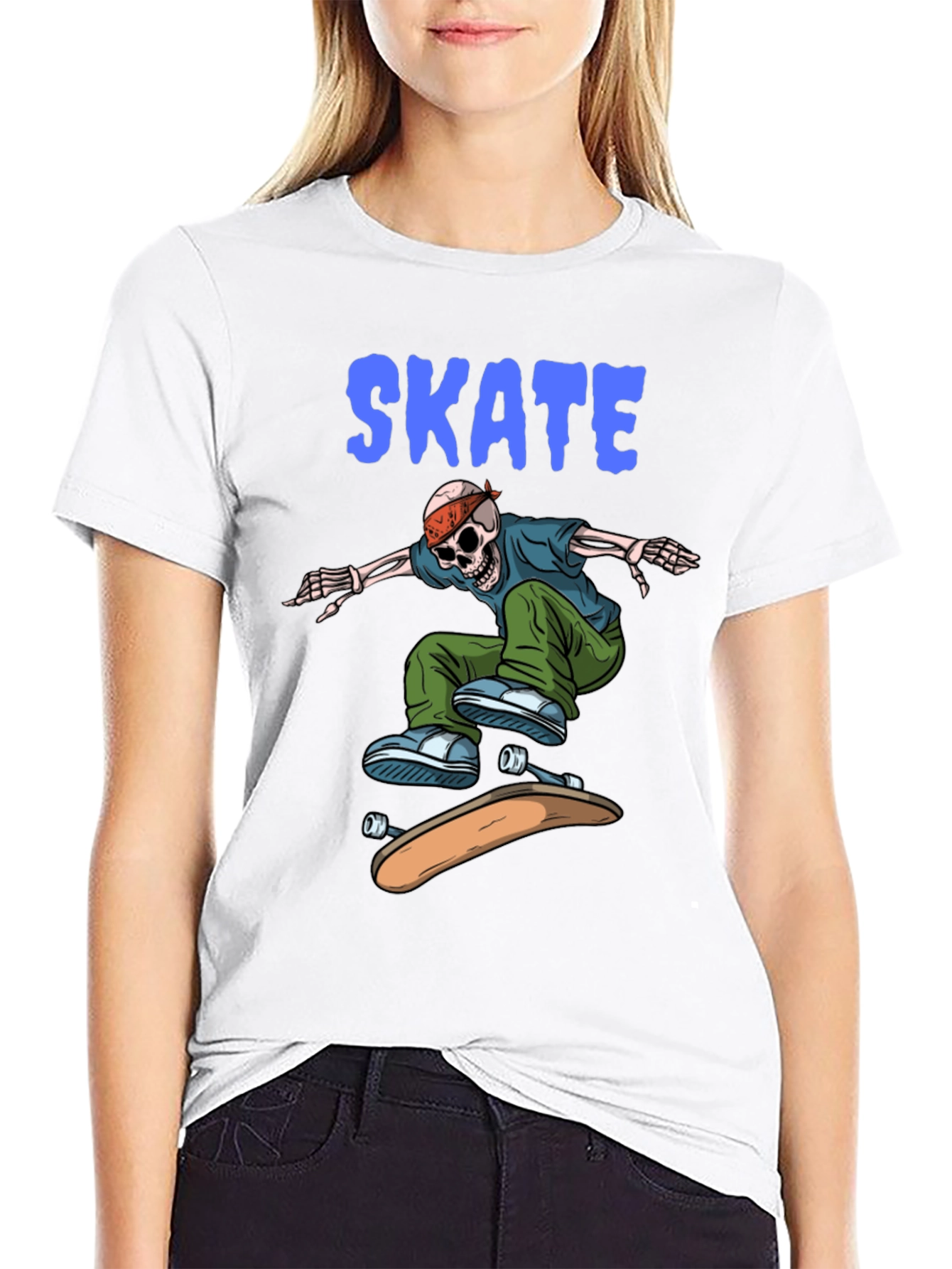 Skate Skeleton T-Shirt