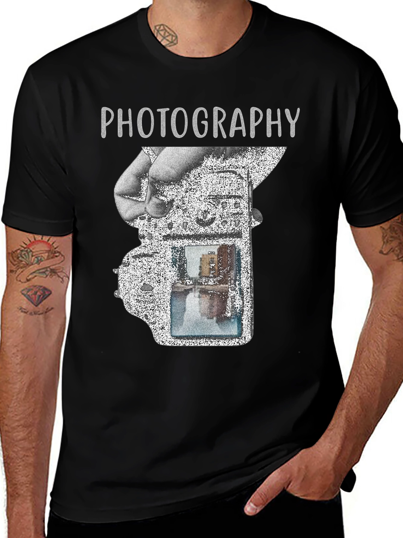 Photography Lover Tee - Camera Graphic T-Shirt