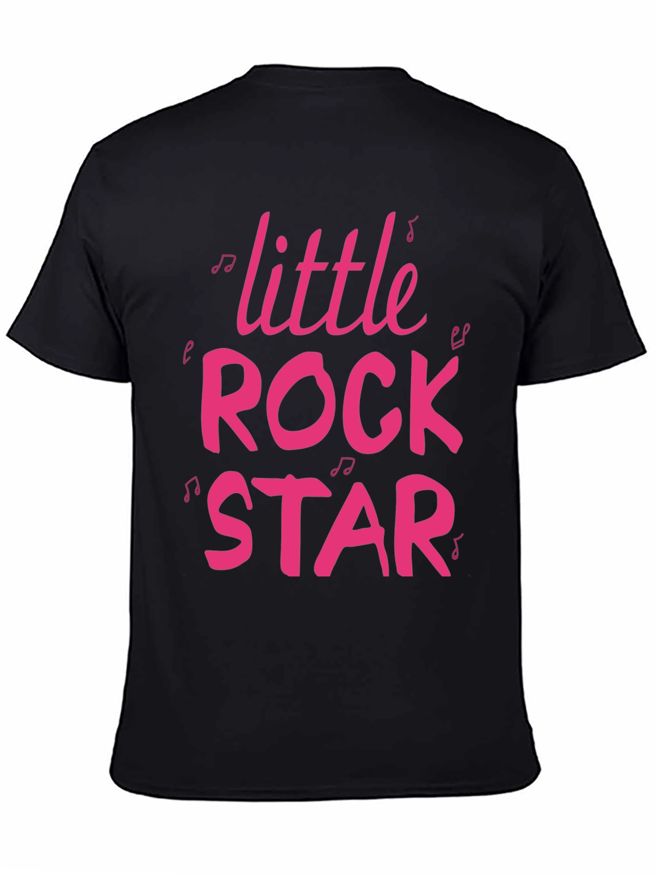 Little Rock Star Graphic Tee - Black