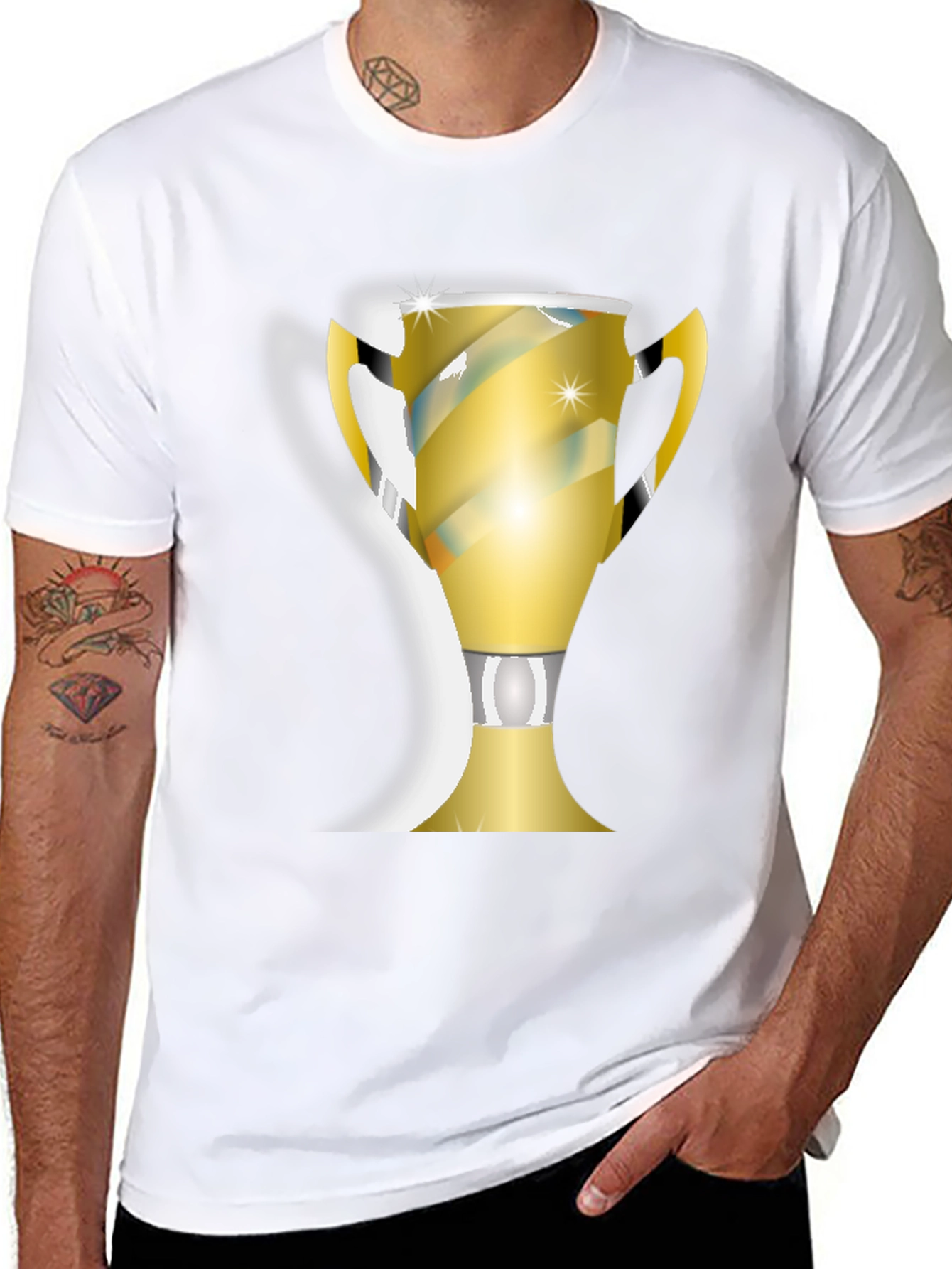 Trophy Graphic Tee - Champion Style