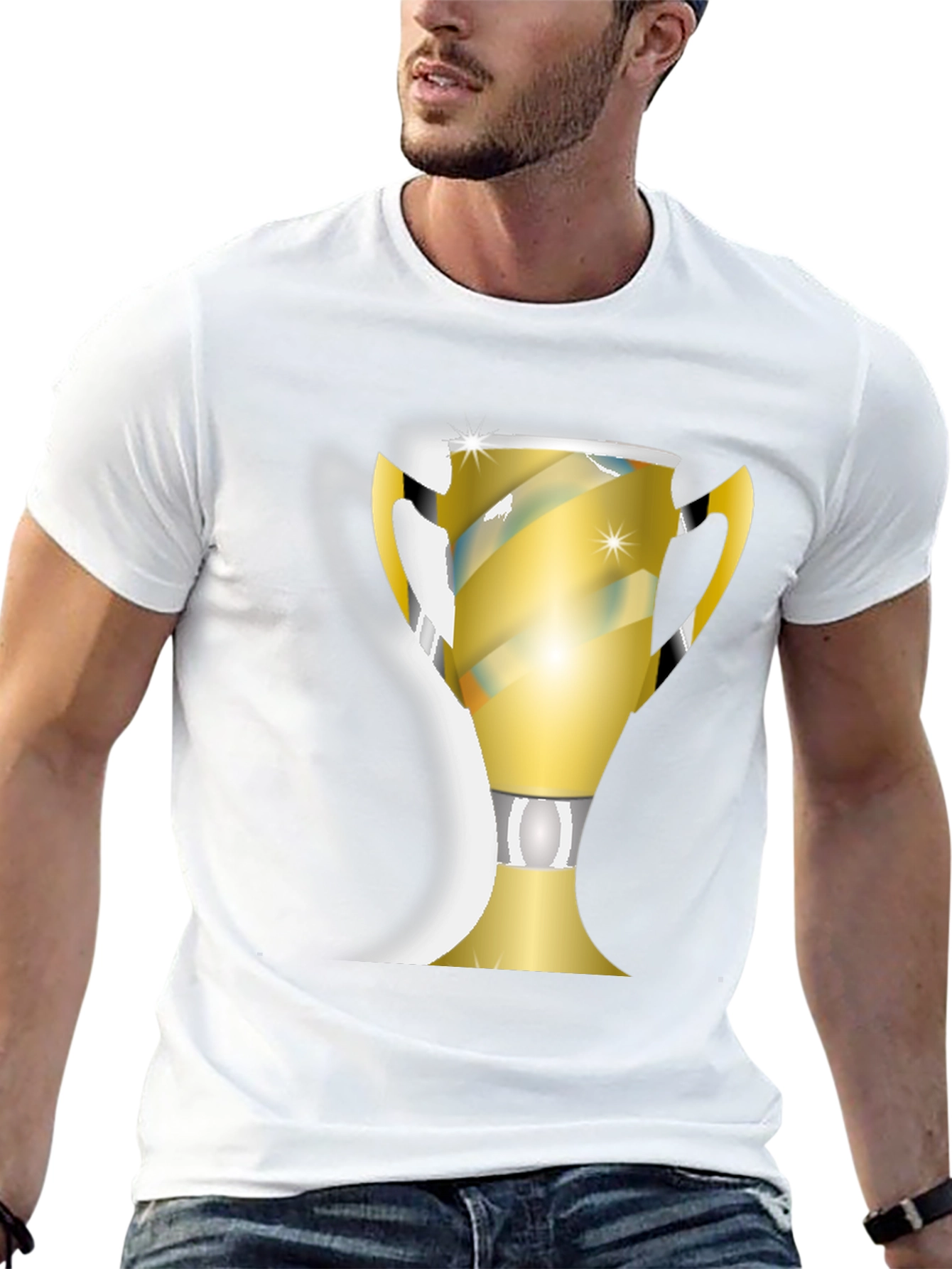 Trophy Graphic Tee - Champion Style