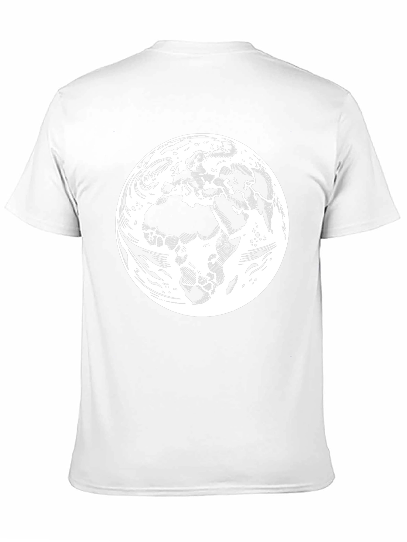 Earth Graphic Black T-Shirt