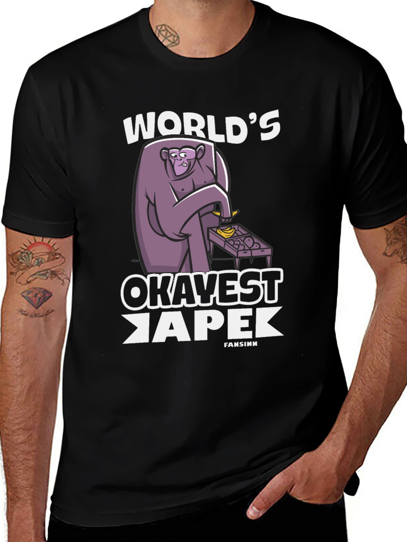 Worlds Okavest Ape T-Shirt