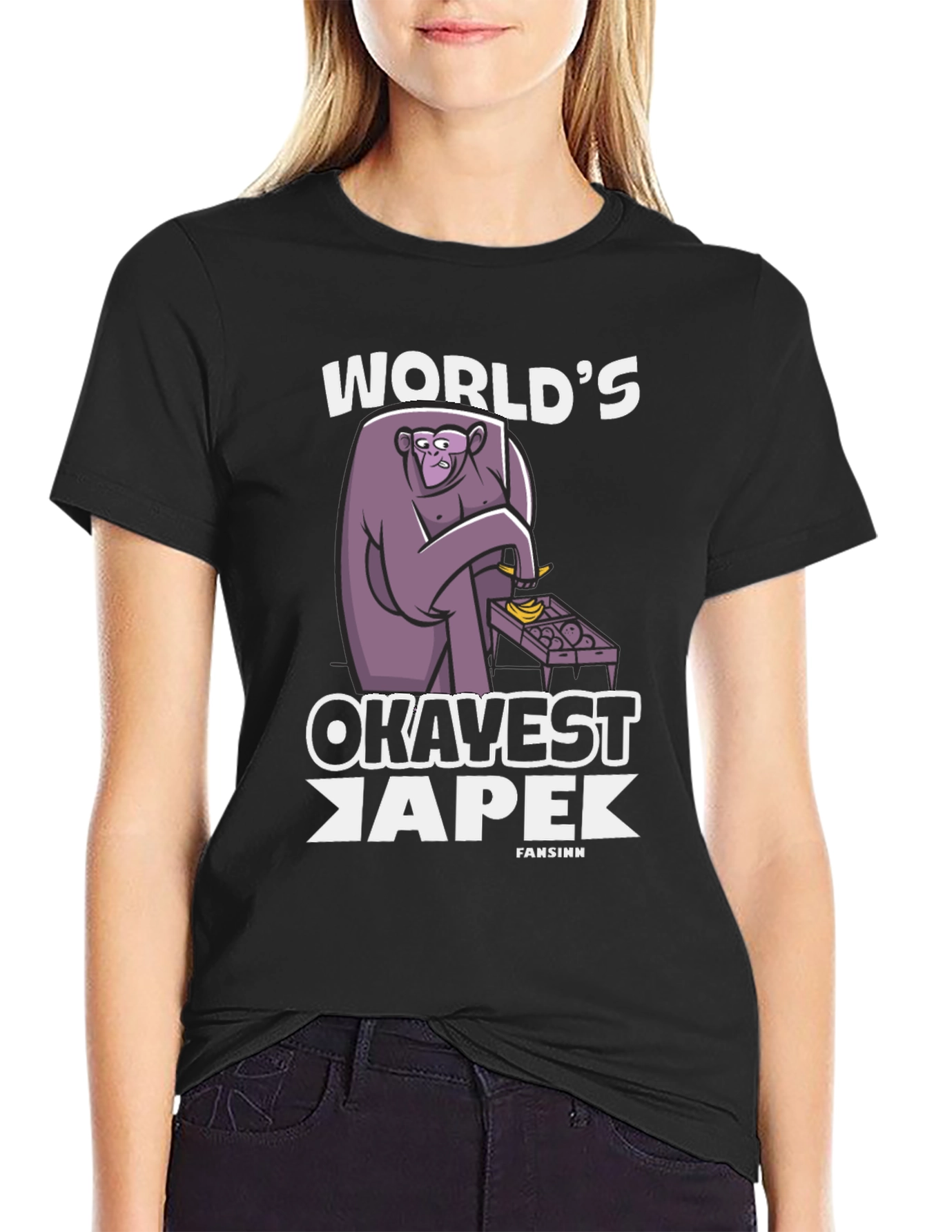 Worlds Okavest Ape T-Shirt