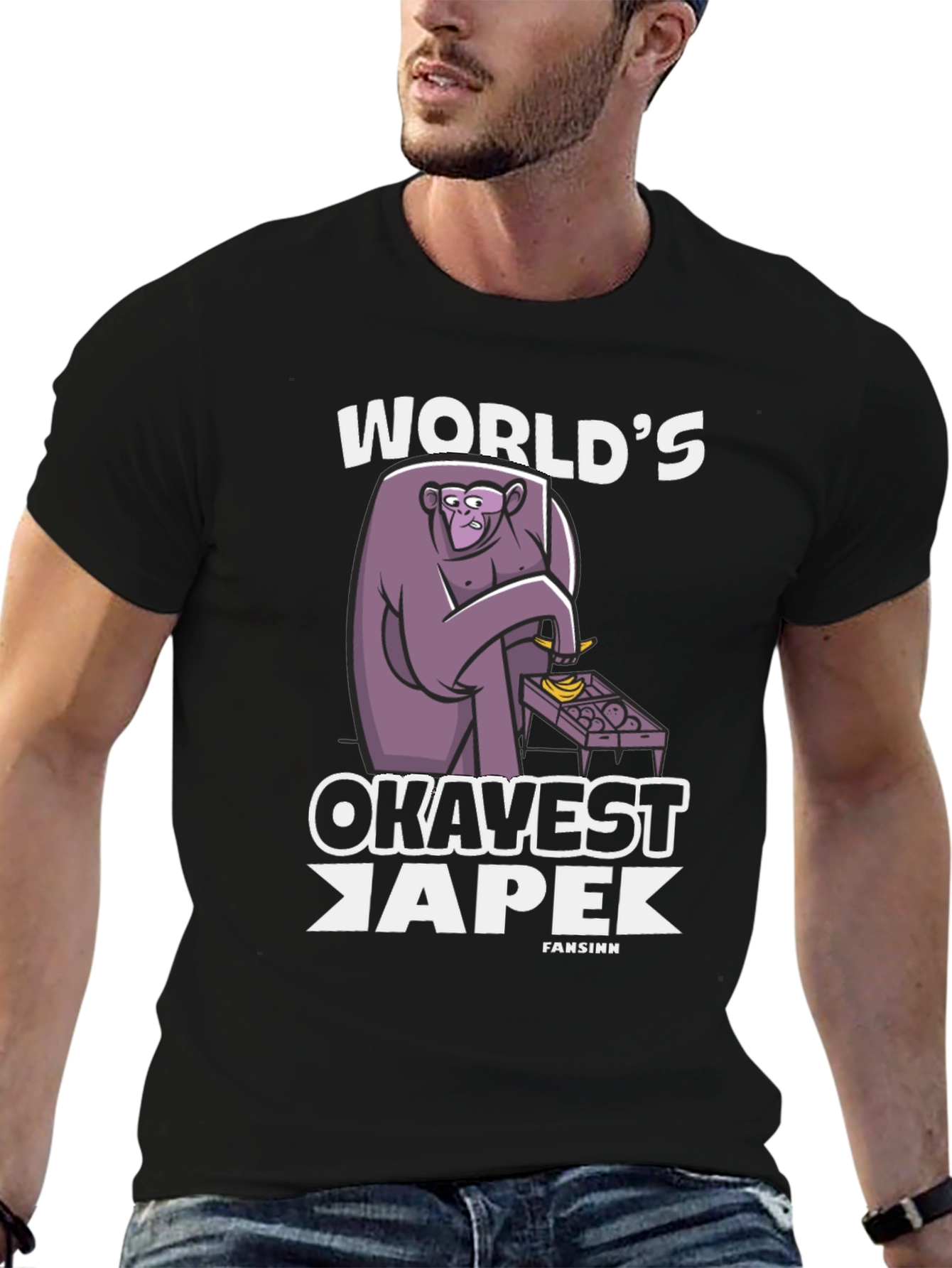 Worlds Okavest Ape T-Shirt