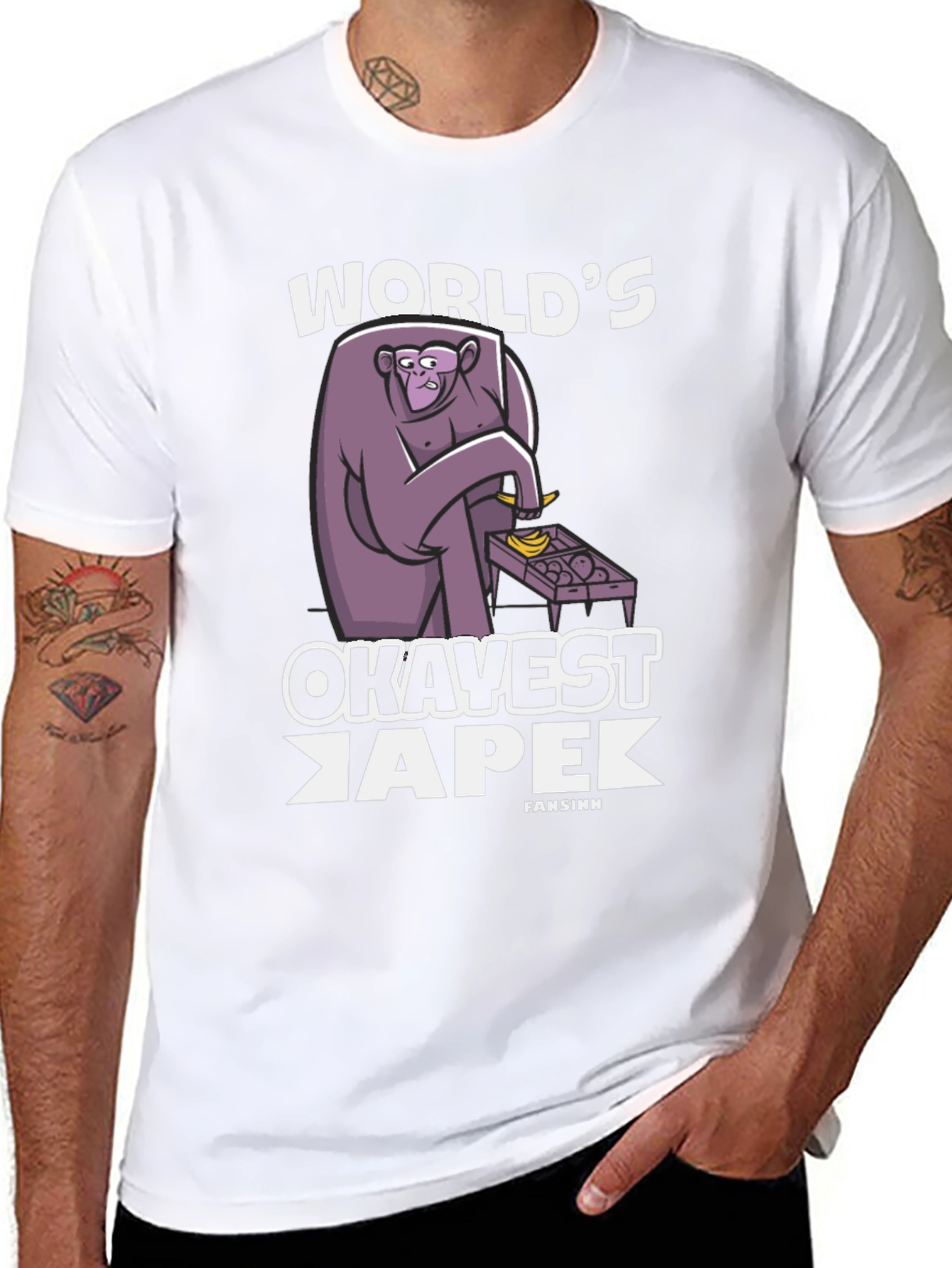 Worlds Okavest Ape T-Shirt