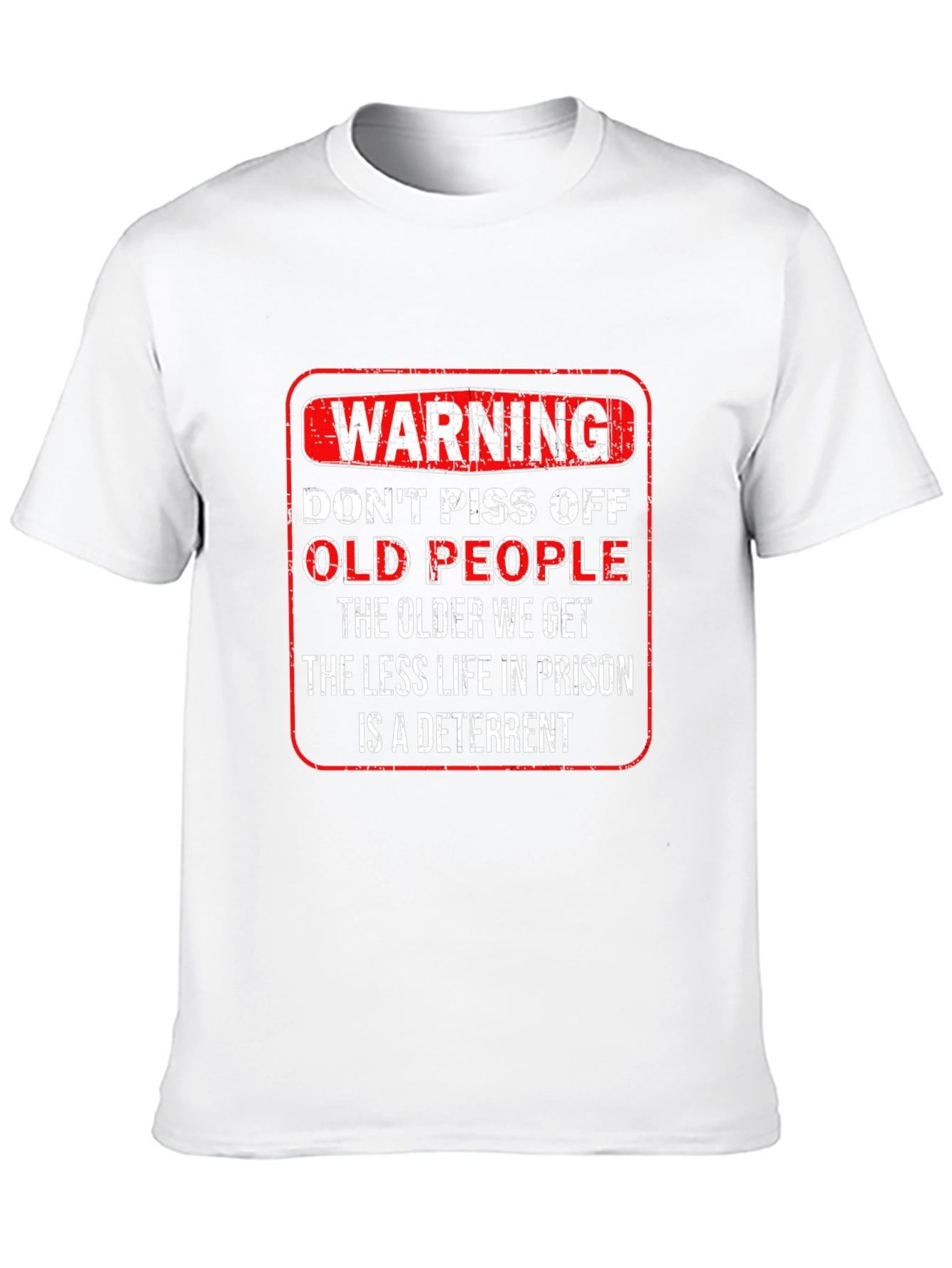 Warning Old People T-Shirt