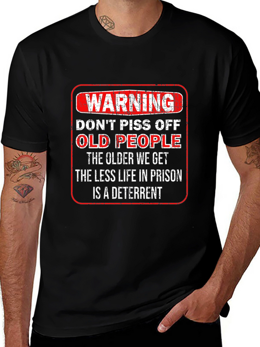 Warning Old People T-Shirt