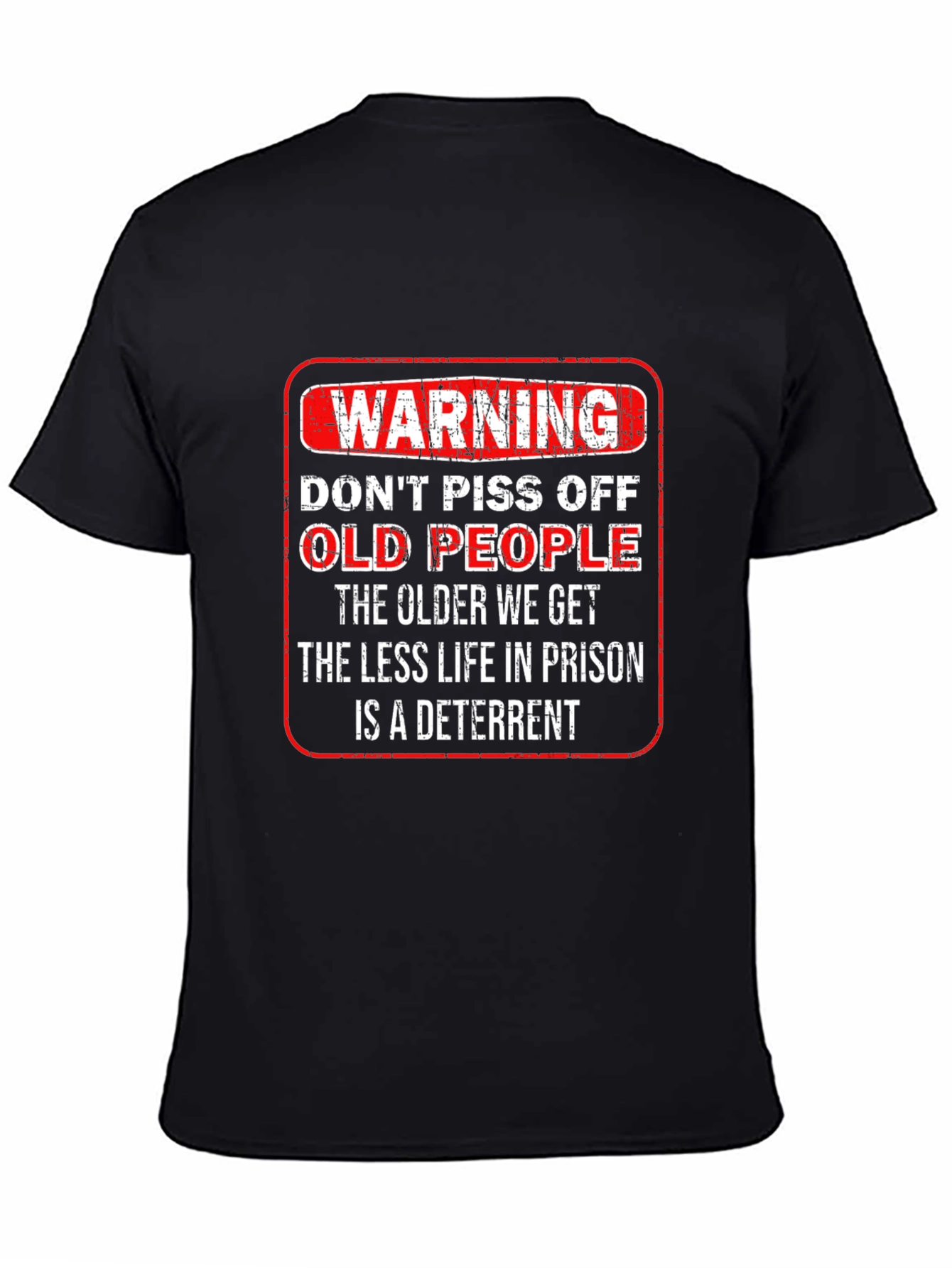 Warning Old People T-Shirt