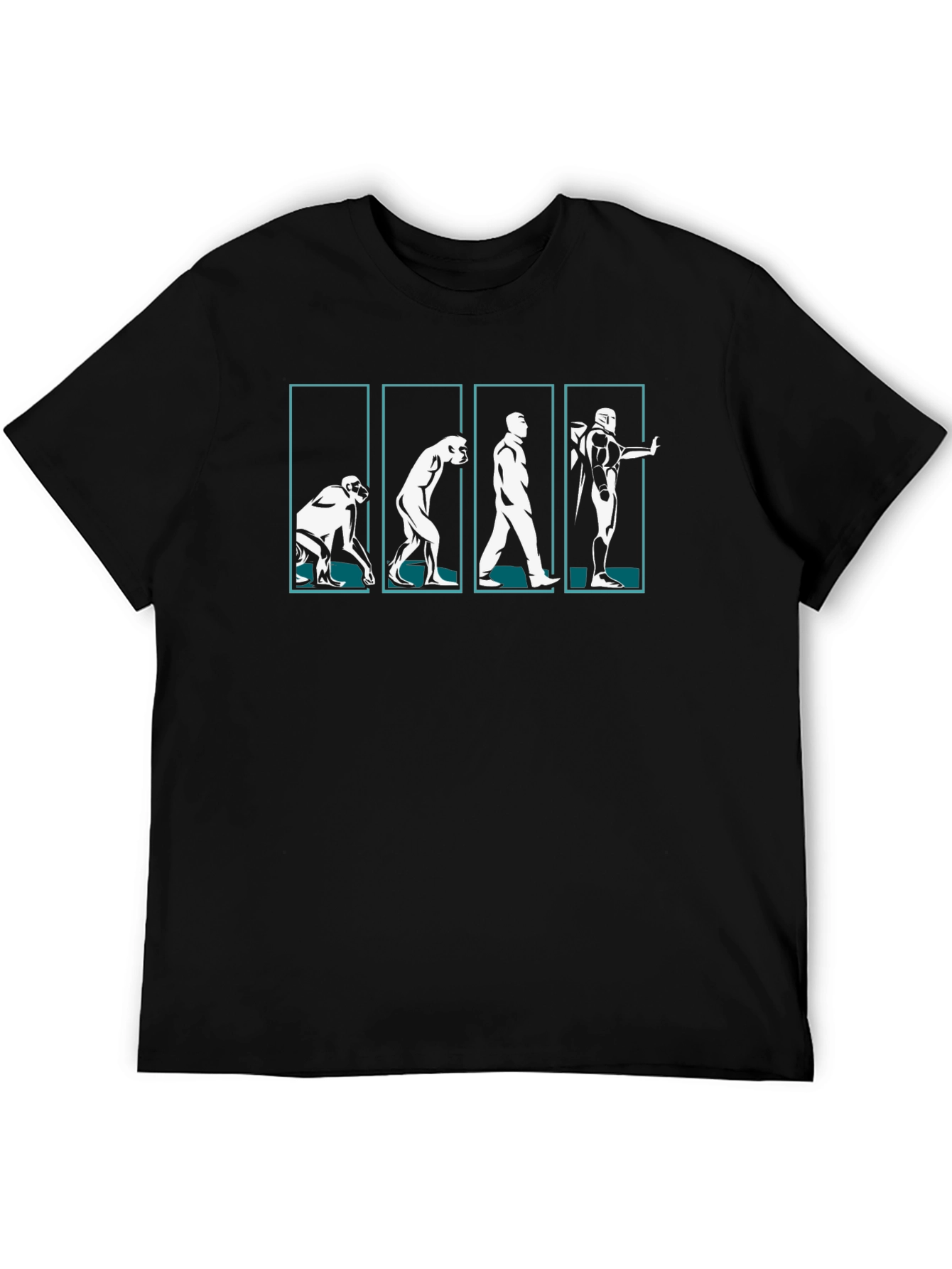 Evolution Iron Man T-Shirt - Black