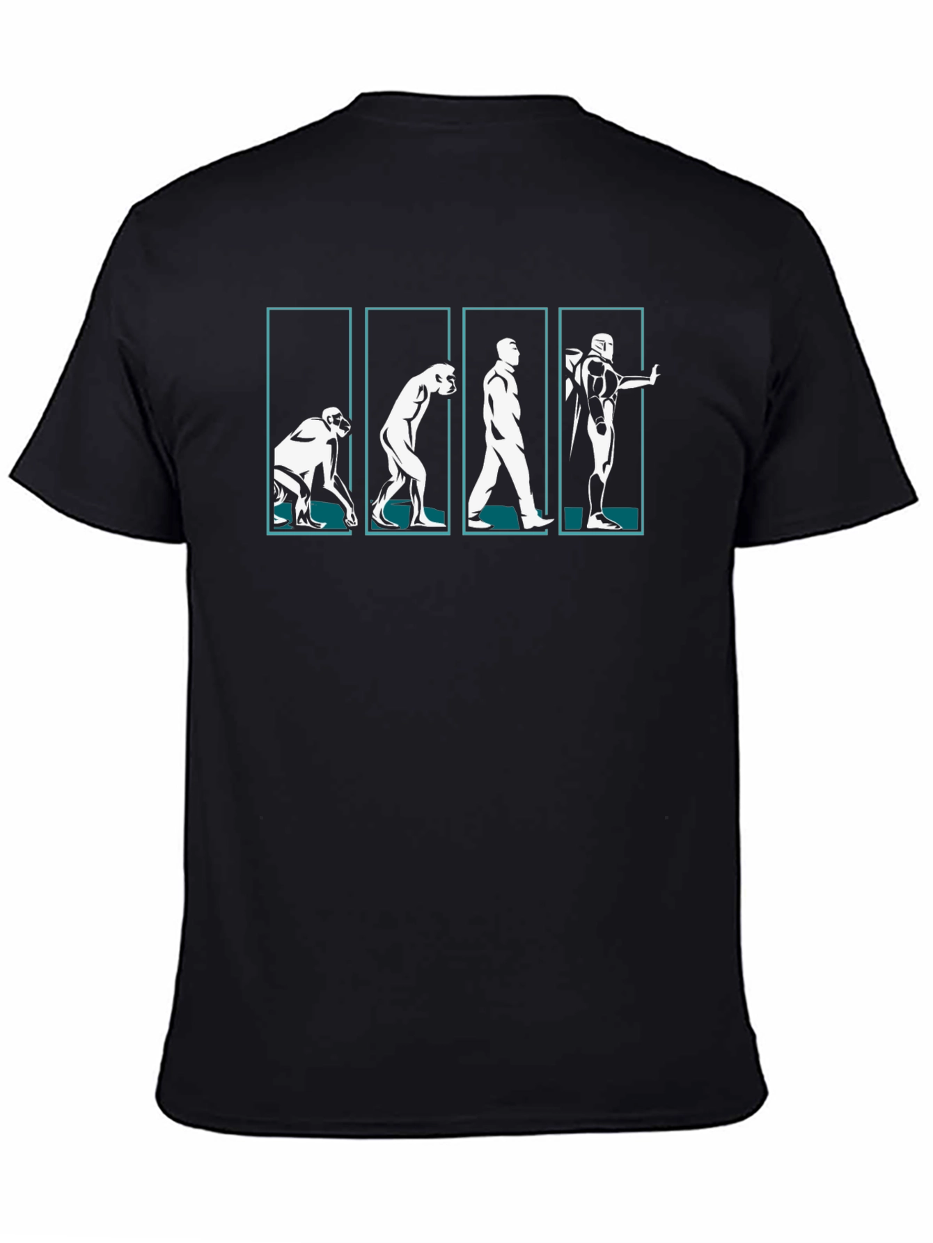 Evolution Iron Man T-Shirt - Black