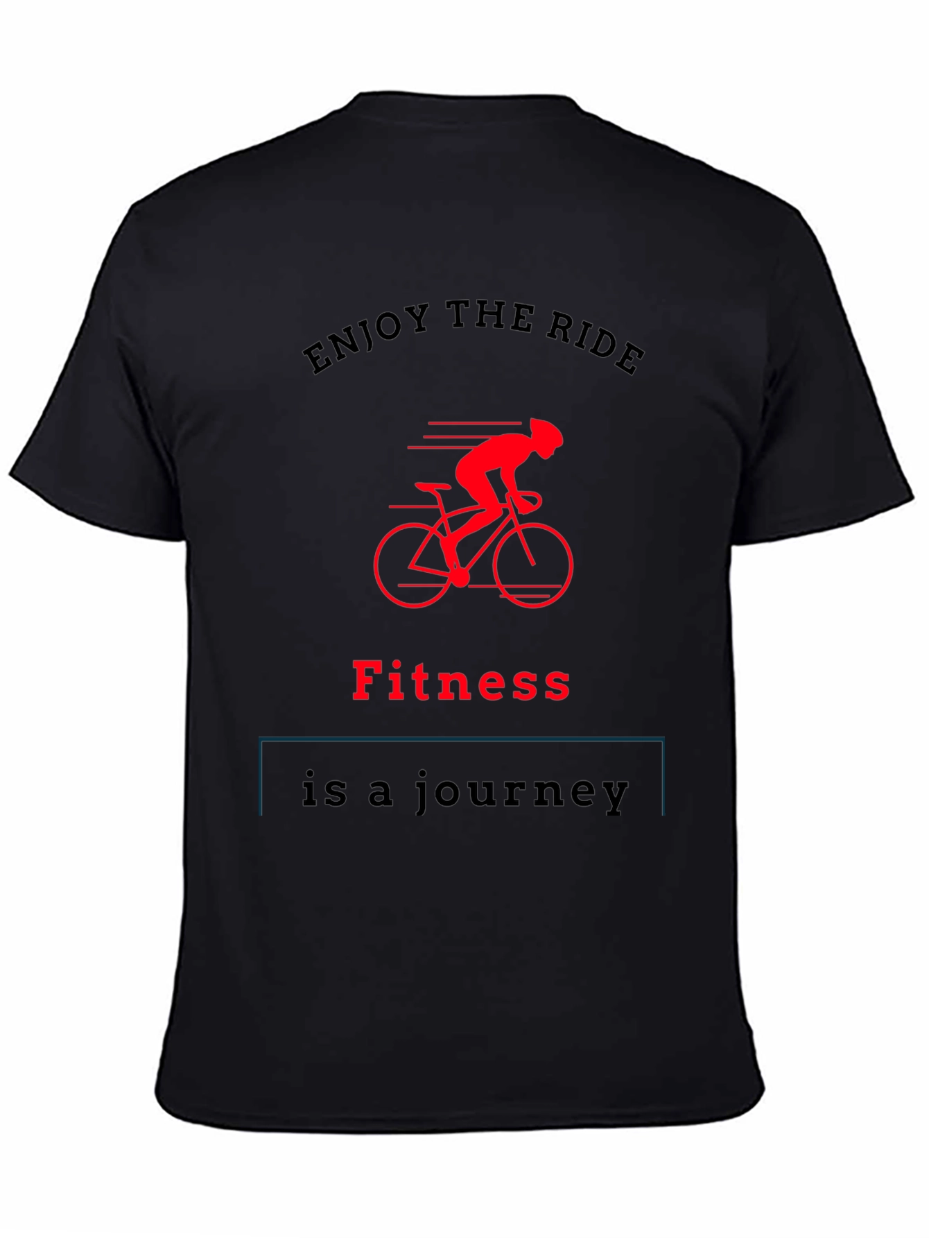 Fitness Journey T-Shirt Enjoy The Ride Tee