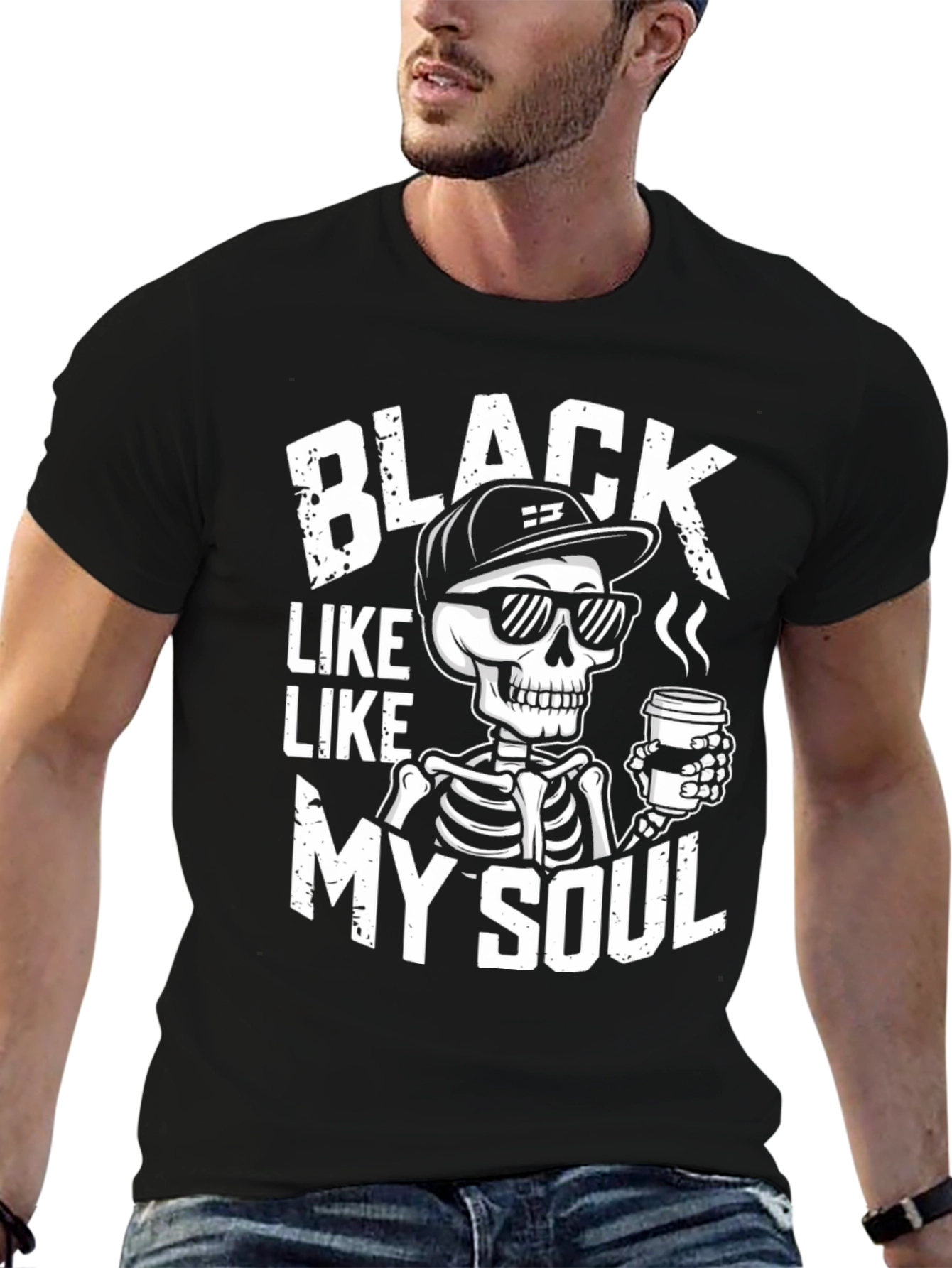 Black Like My Soul Graphic T-Shirt