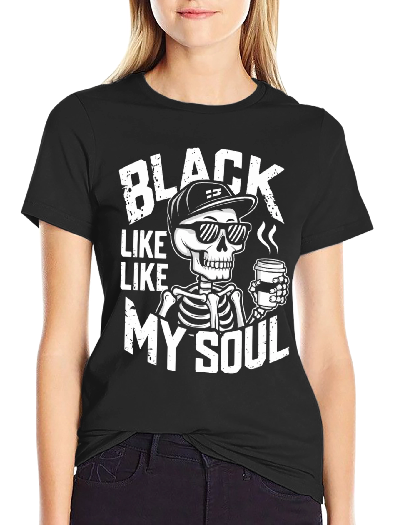 Black Like My Soul Graphic T-Shirt