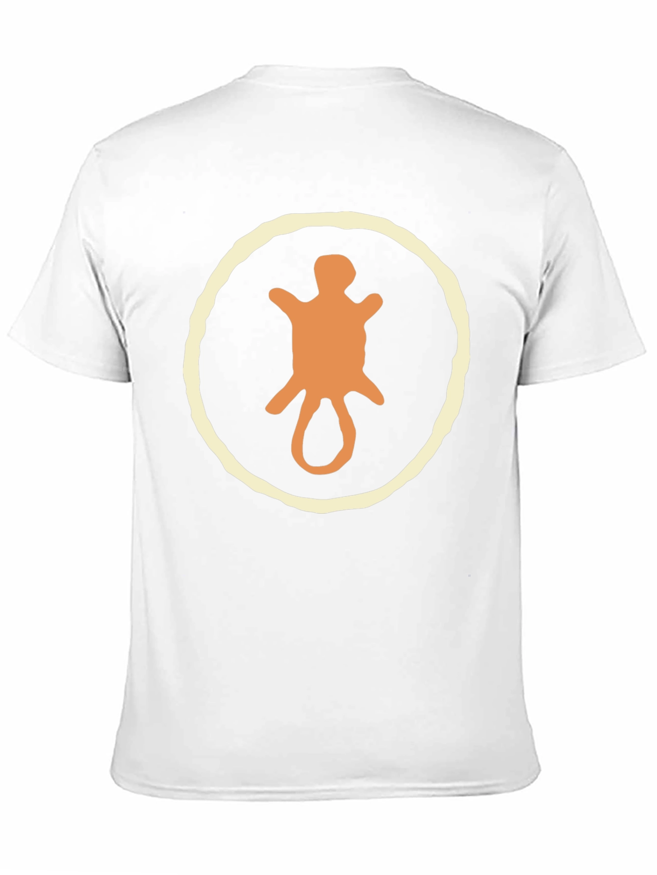 Abstract Symbol Graphic Tee - Black Cotton