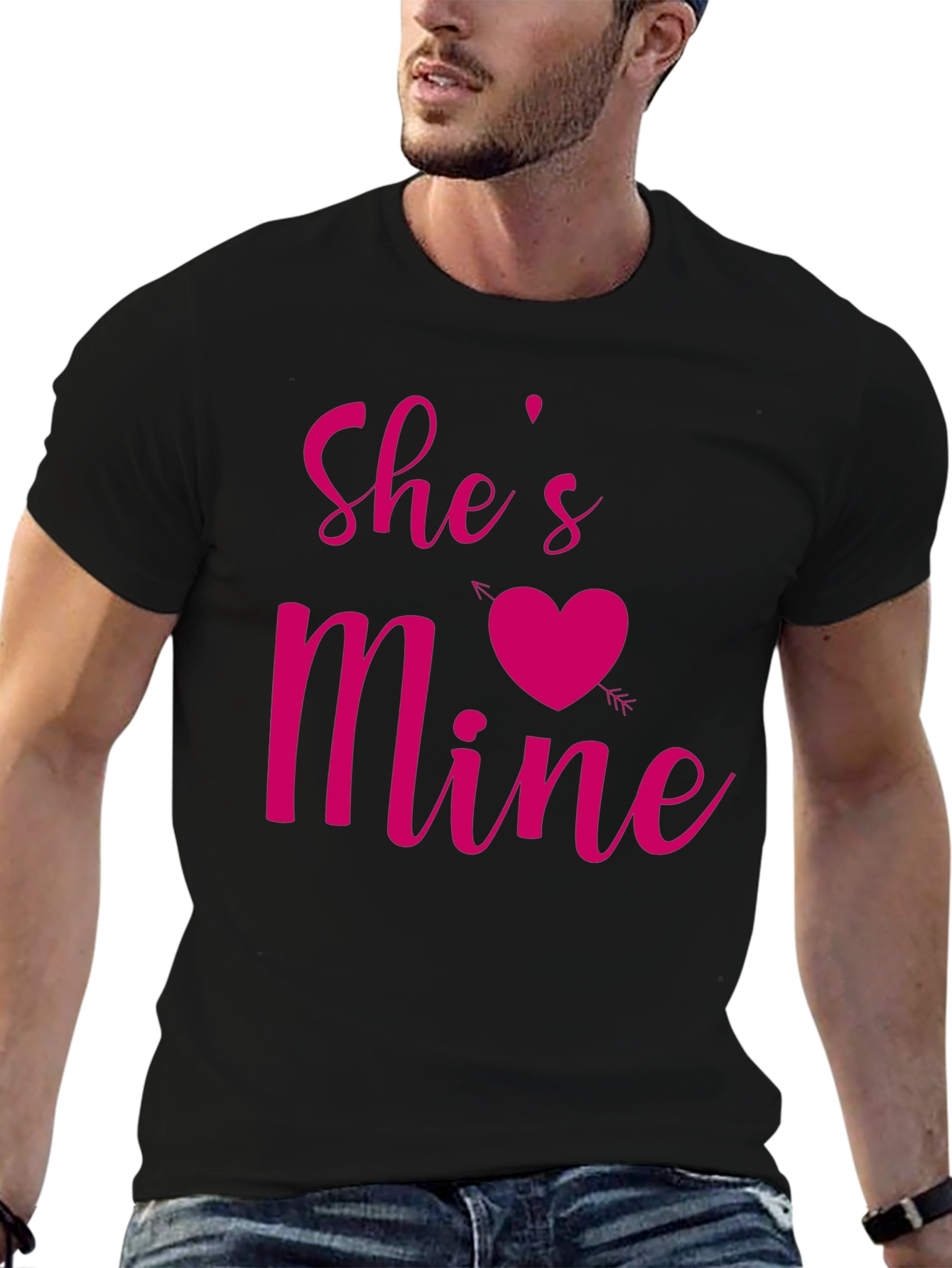 Shes Mine Valentines Day T-Shirt