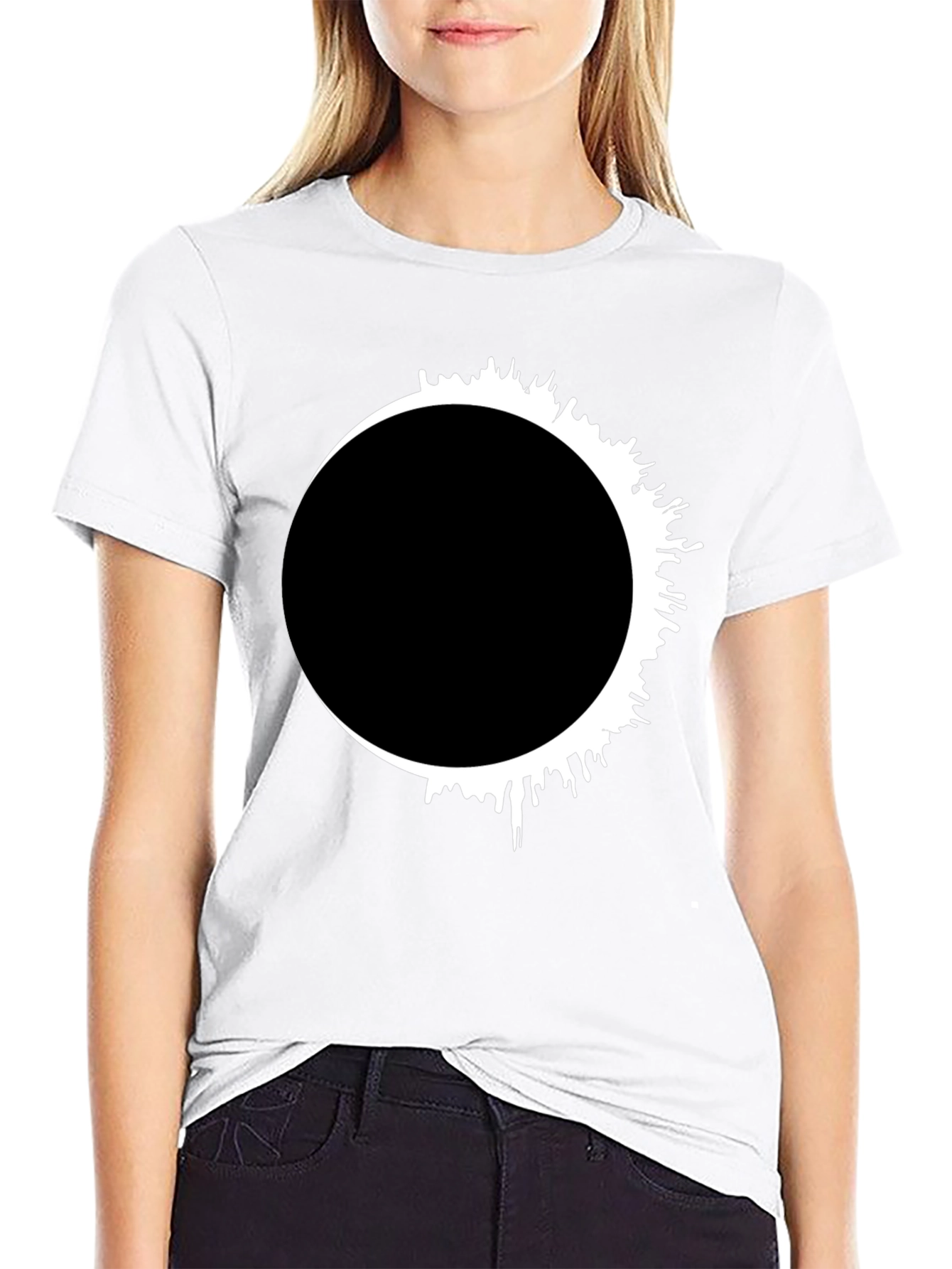 Eclipse Graphic Tee - Mens Black T-Shirt