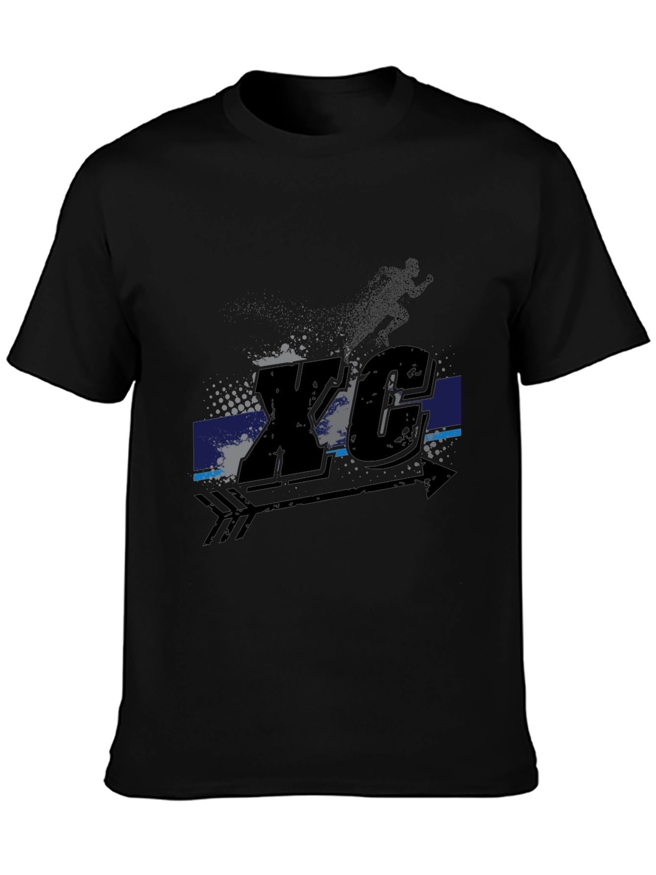XC Cross Country Running Graphic T-Shirt