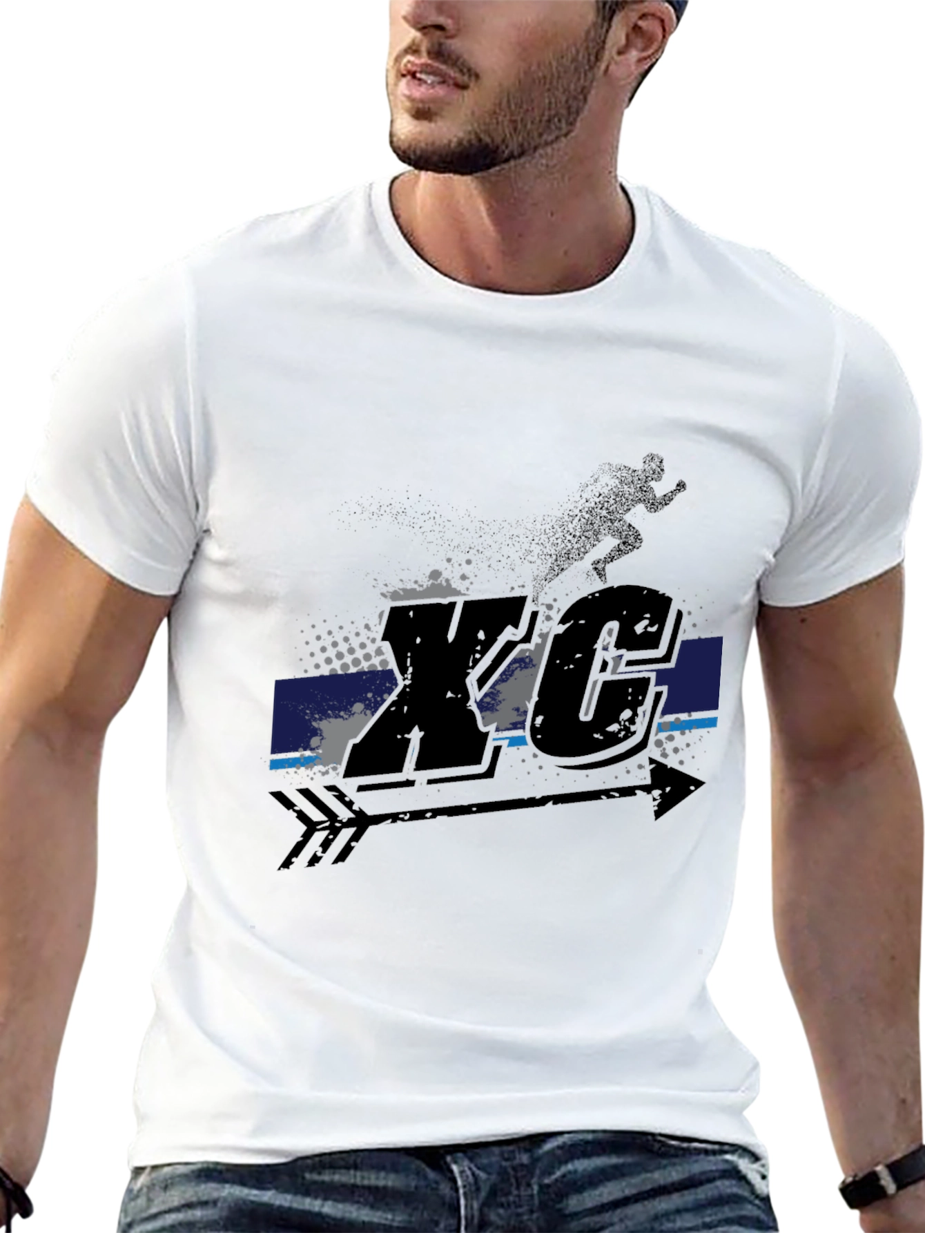 XC Cross Country Running Graphic T-Shirt
