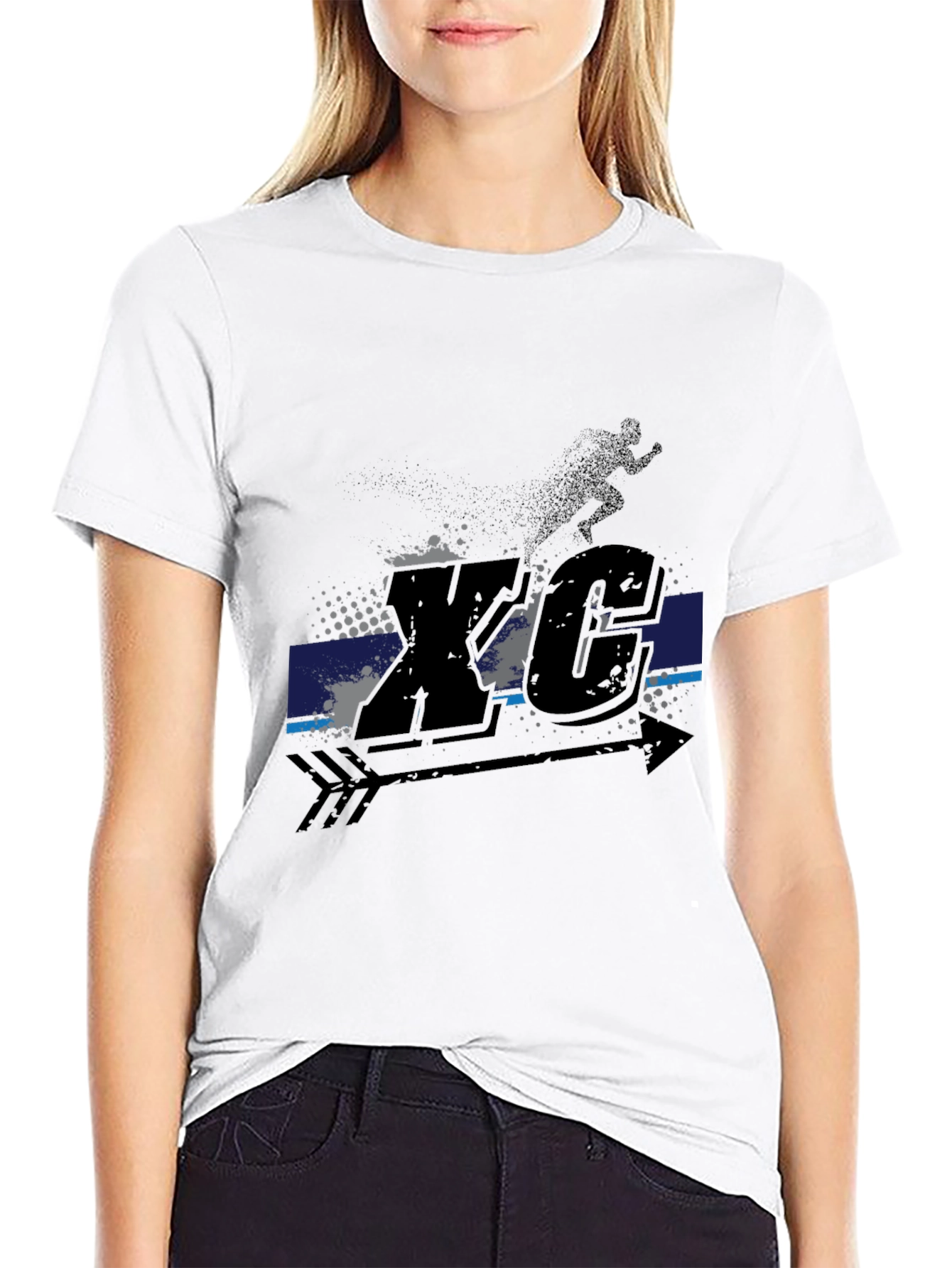 XC Cross Country Running Graphic T-Shirt