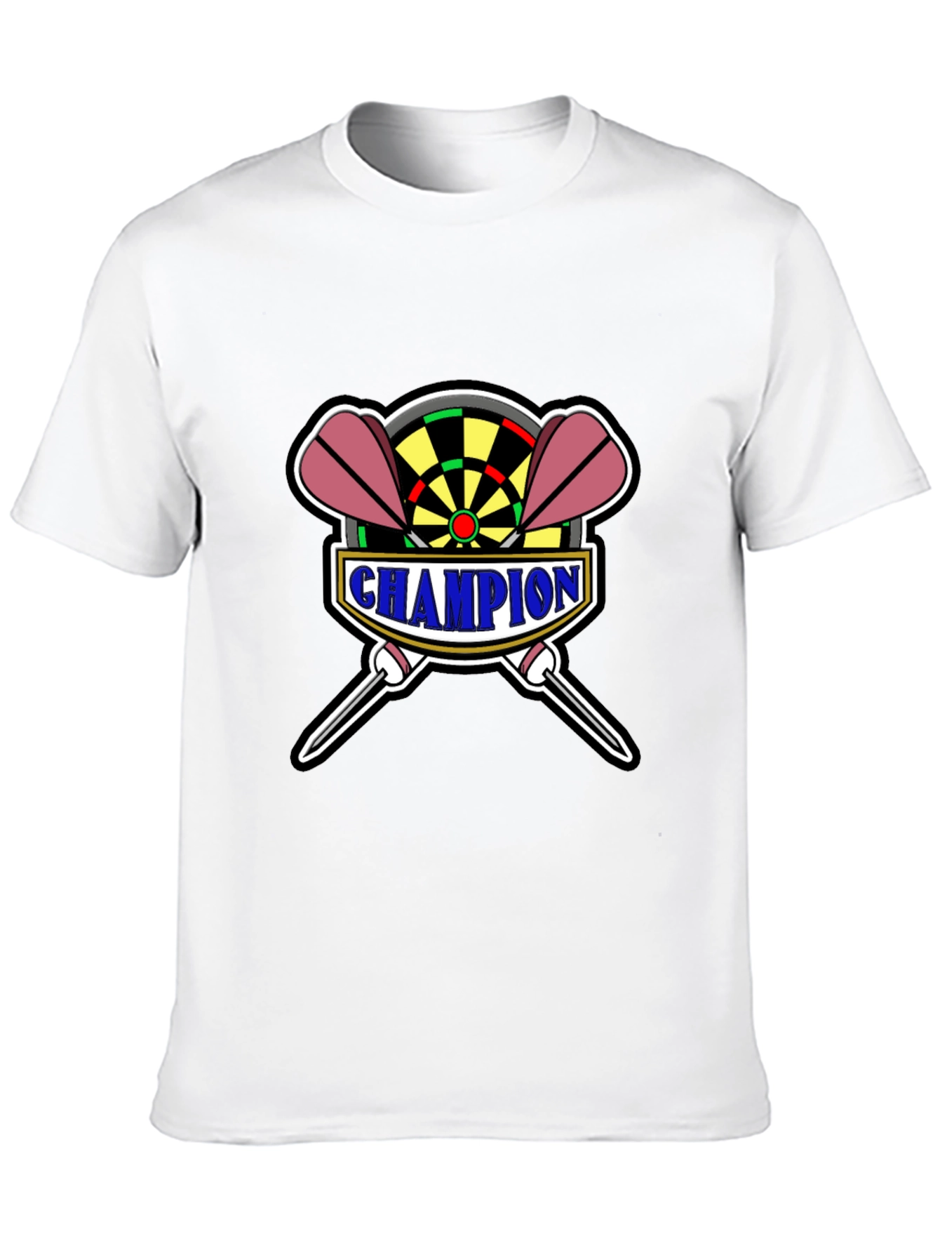 Champion Darts T-Shirt - Black