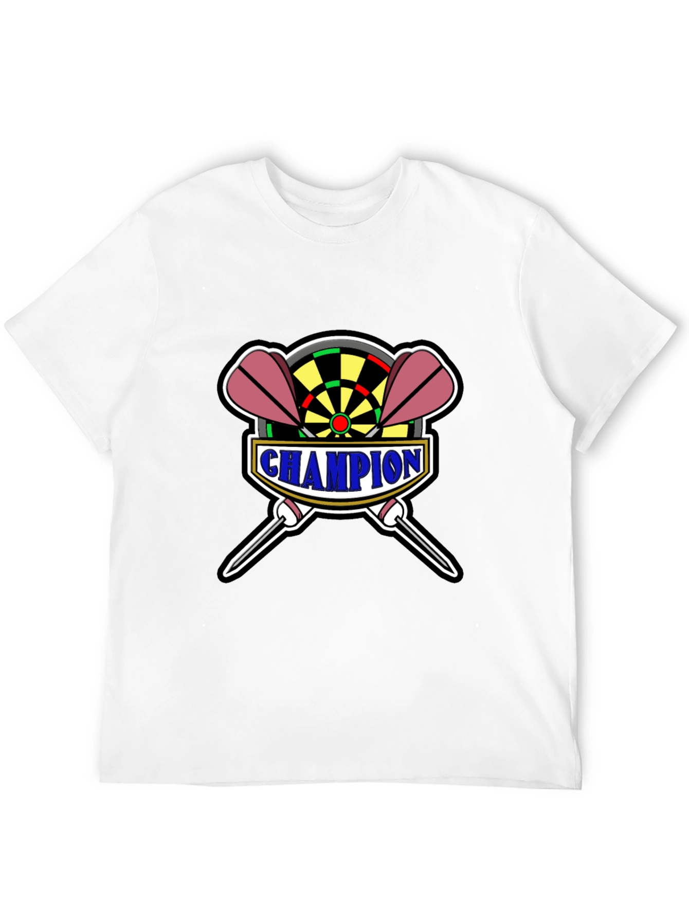 Champion Darts T-Shirt - Black
