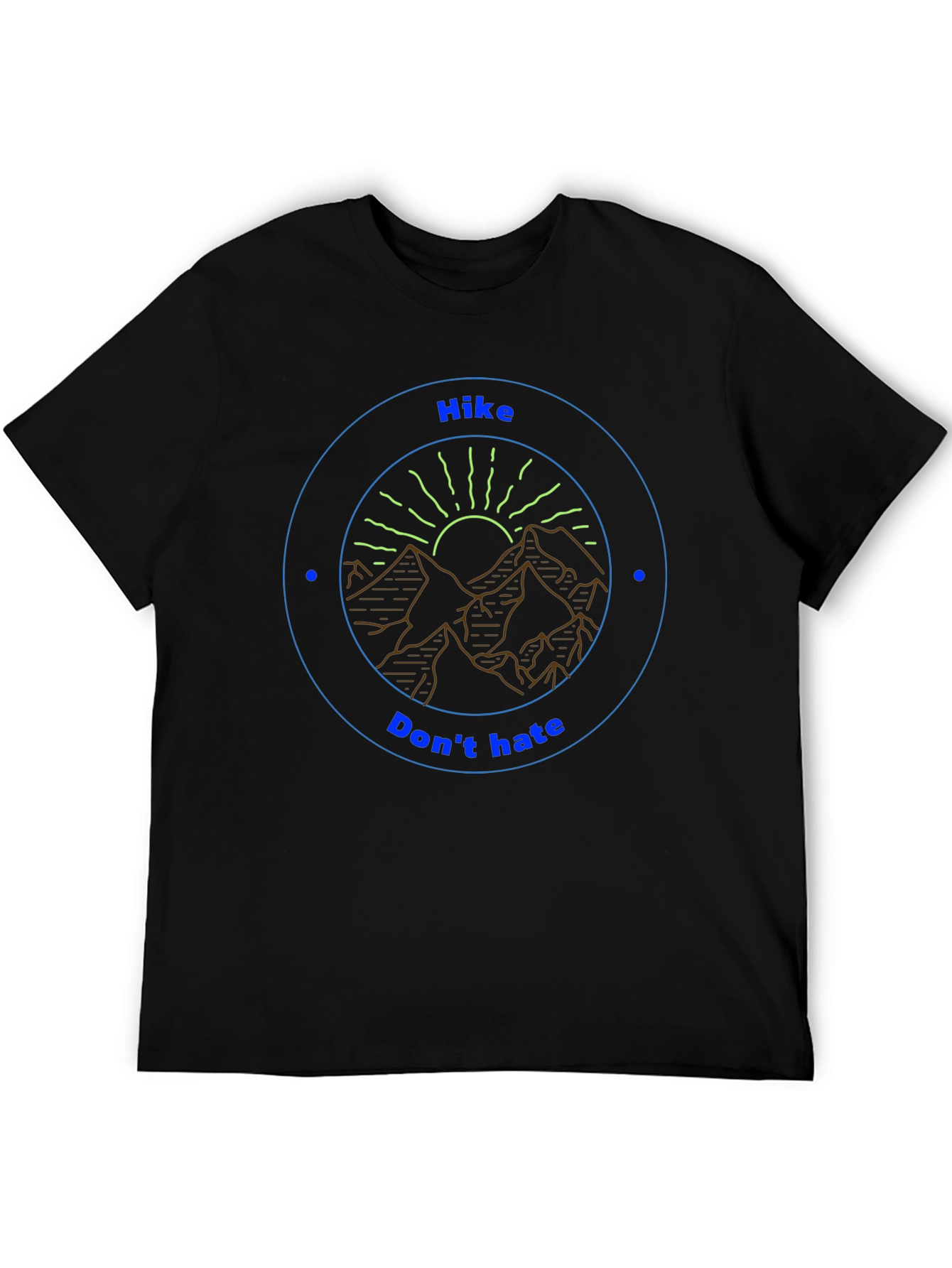 Hike Dont Hate Graphic Tee - Nature Lovers T-Shirt